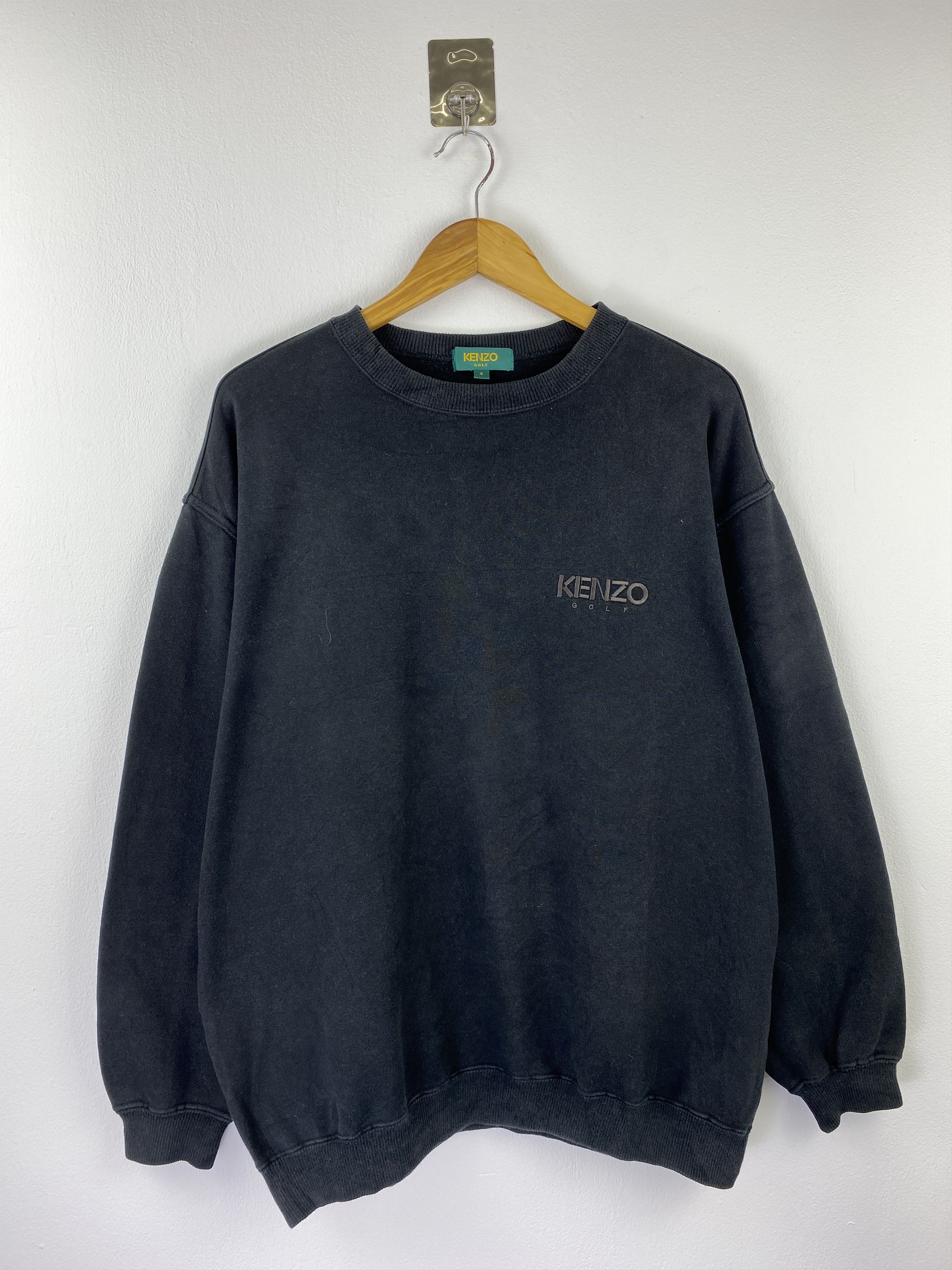 Kenzo Vintage Kenzo Golf Spell Out Pullover Sweatshirt SH0447 Size US XL / EU 56 / 4 - 3 Thumbnail