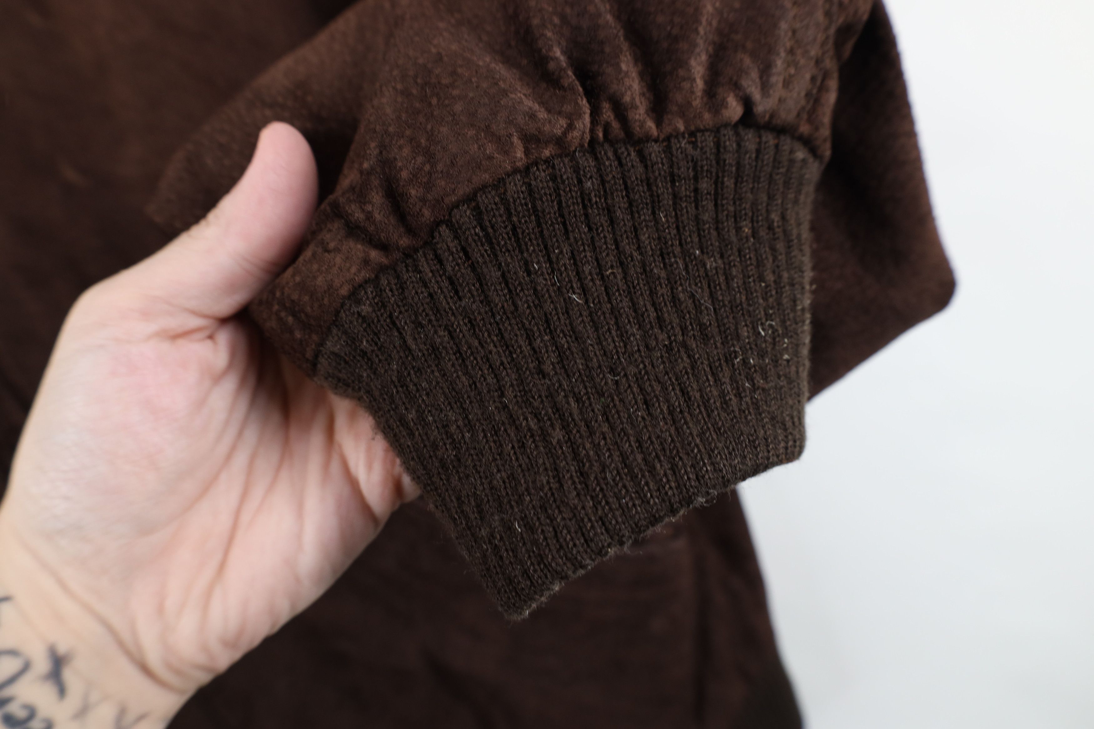Vintage Vintage 80s 90s Streetwear Suede Leather Bomber Jacket Size XL / US 12-14 / IT 48-50 - 8 Thumbnail