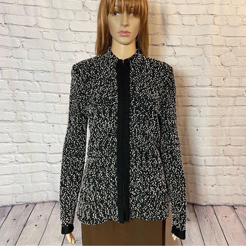 Other Vintage The Michael Collection Wool Knit Jacket Cardigan Si Size S / US 4 / IT 40 - 1 Thumbnail