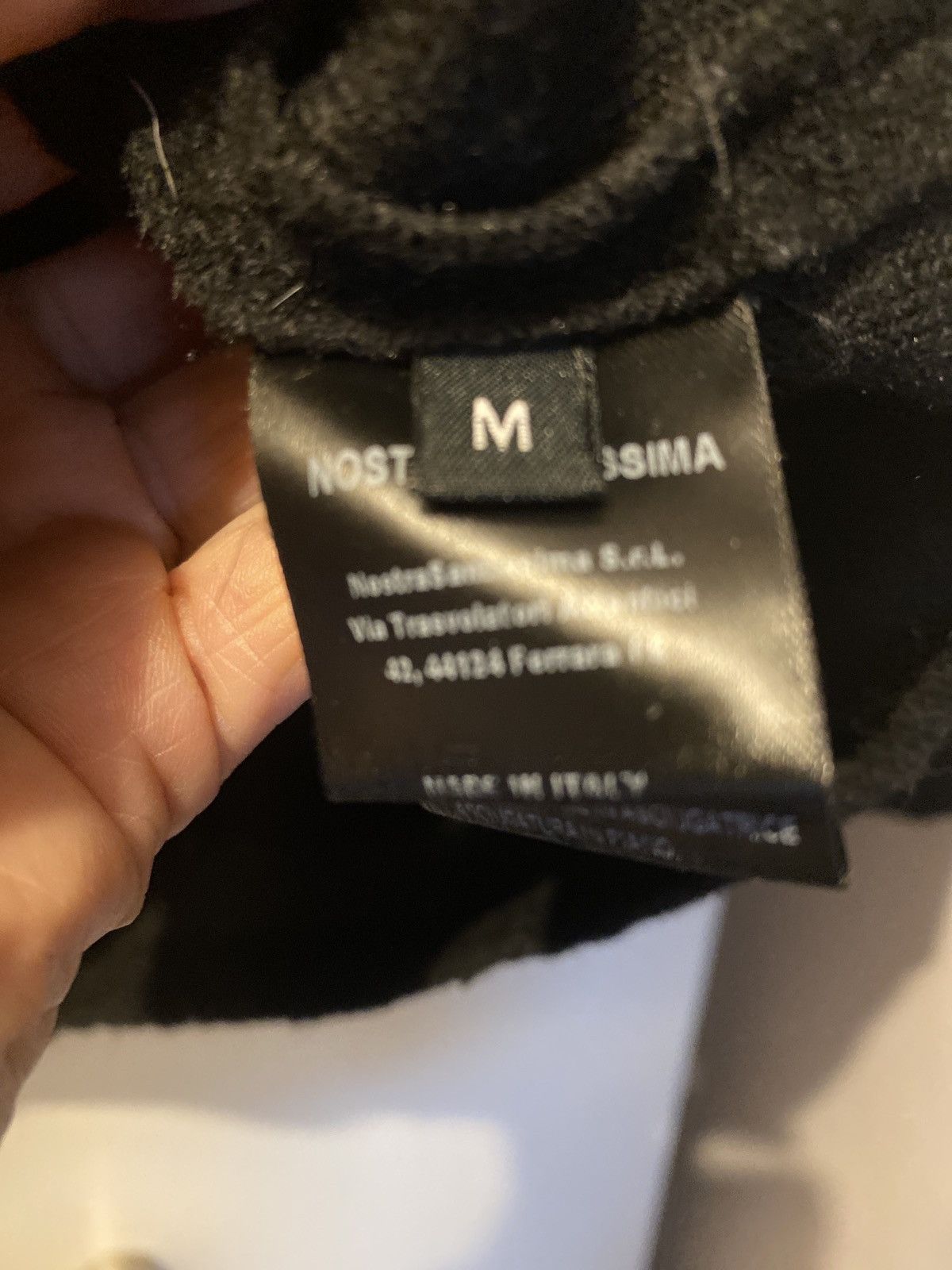 Nostra Santissima Nostra Satissima Wool Pullover Black M Size US M / EU 48-50 / 2 - 5 Thumbnail