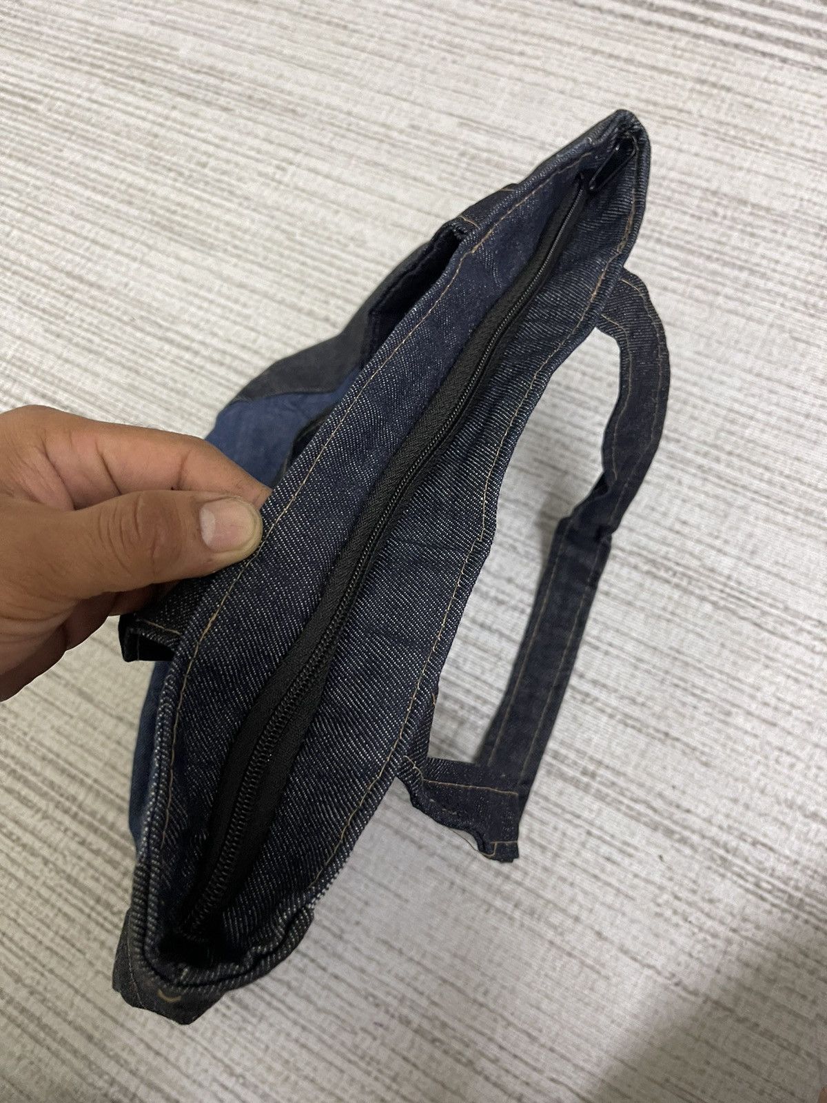 Carhartt × Vintage VINTAGE CARHARTT PATCHWORK Denim Tote Bag Size ONE SIZE - 6 Thumbnail