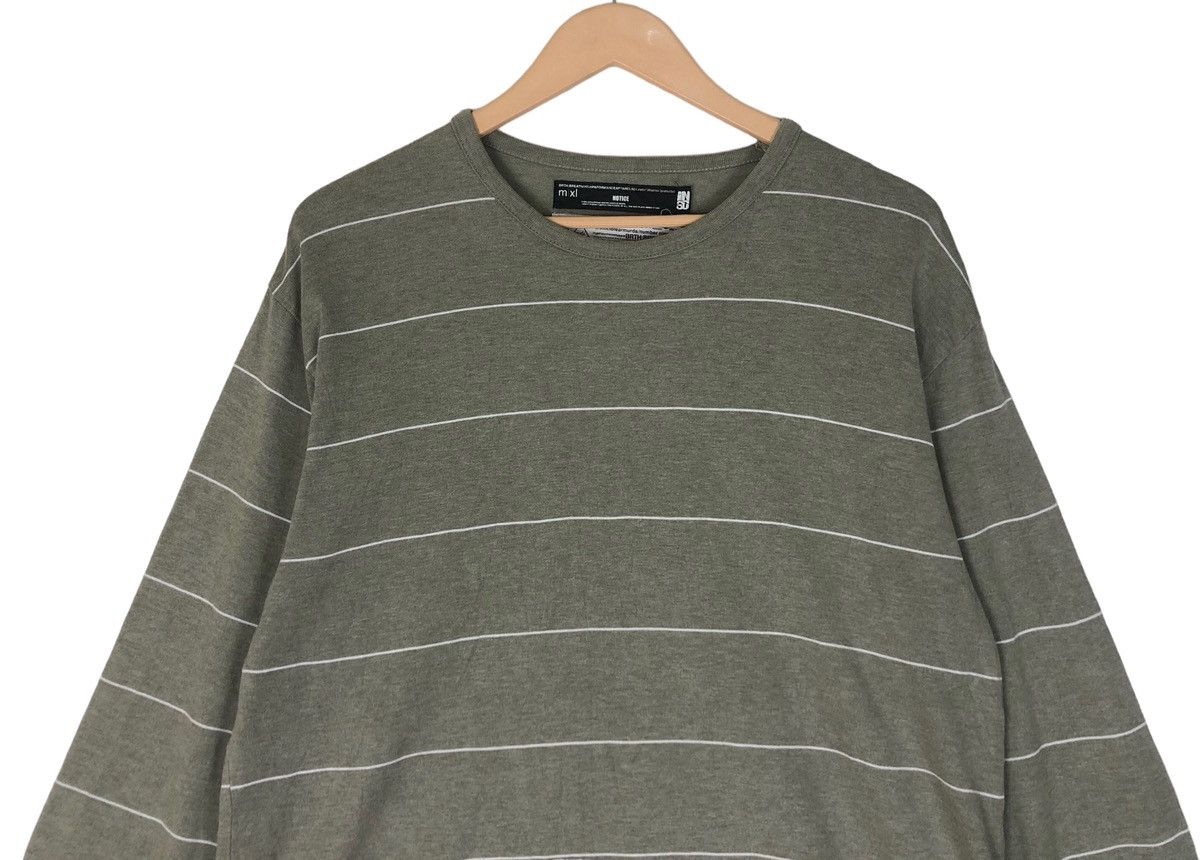 Japanese Brand Brth Breath x Number Nine Stripe Longsleeve T shirt Size US XL / EU 56 / 4 - 3 Thumbnail