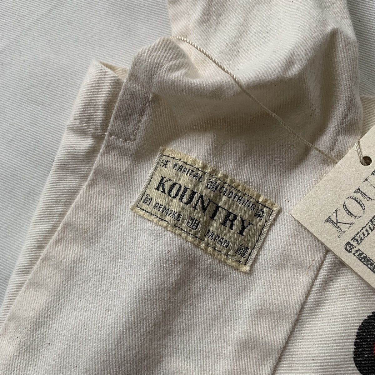 Kapital Kountry kapital kountry factory cotton twill bookbag Size ONE SIZE - 8 Thumbnail