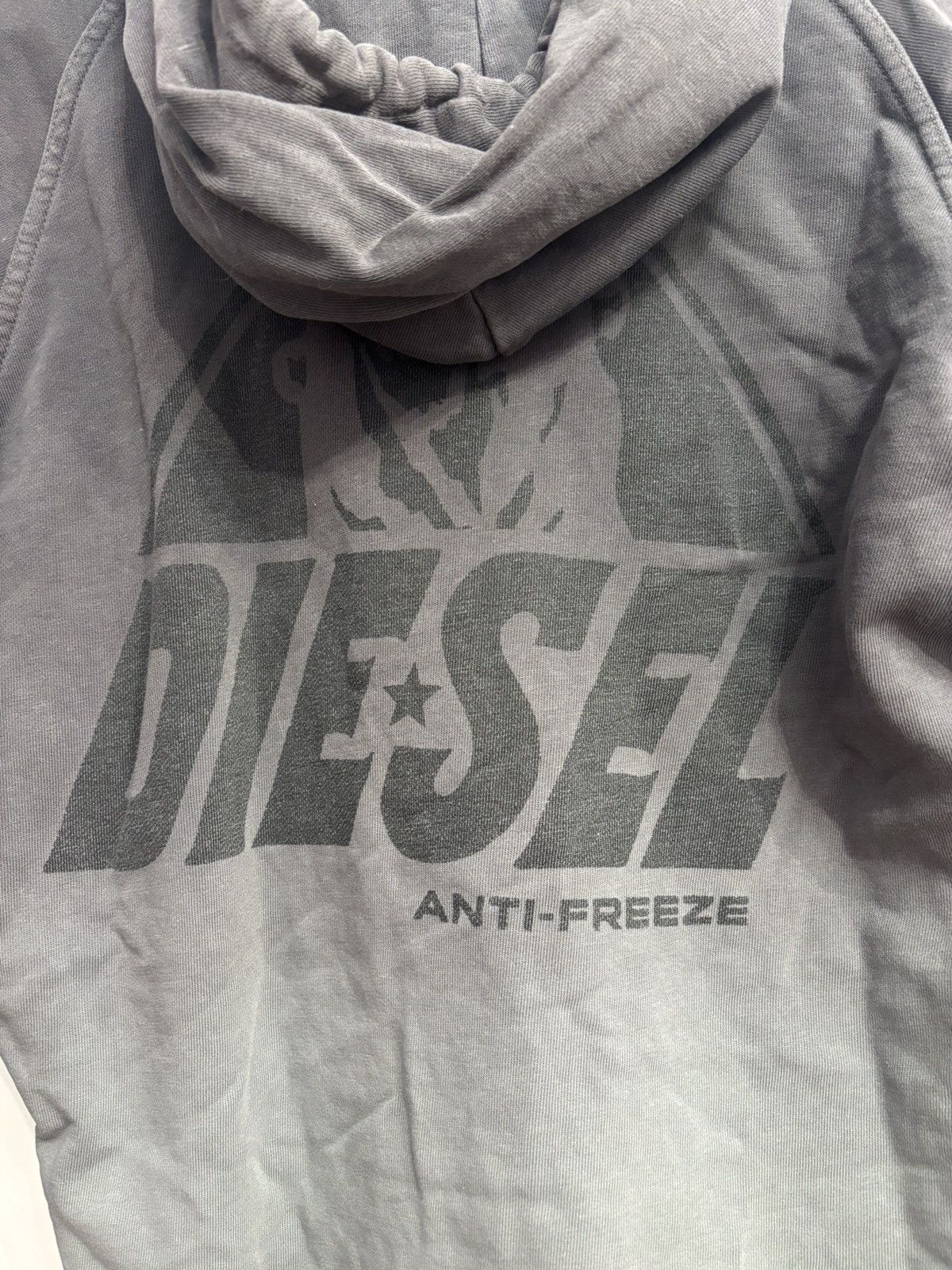Diesel vintage streetwear diesel zip hoodie Size US M / EU 48-50 / 2 - 3 Thumbnail