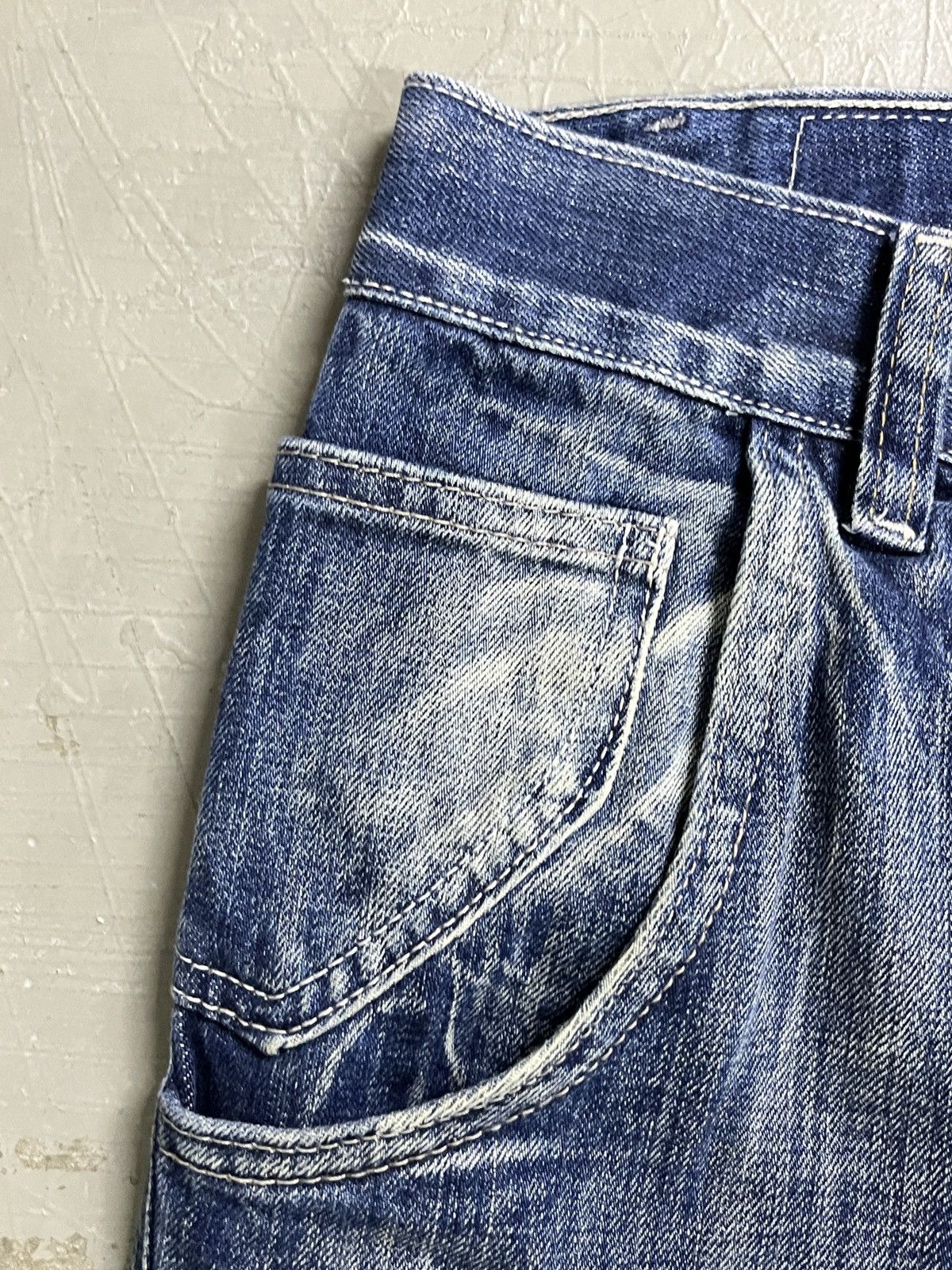 Dirk Bikkembergs Dirk Bikkembergs Vintage Denim LGB style Tactical Pants Size US 34 / EU 50 - 6 Thumbnail