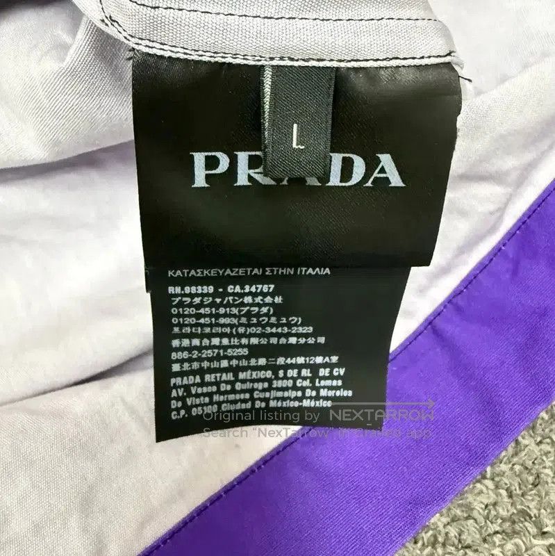 Prada Prada Colorful Cotton Shirt for Men. Size US L / EU 52-54 / 3 - 4 Thumbnail