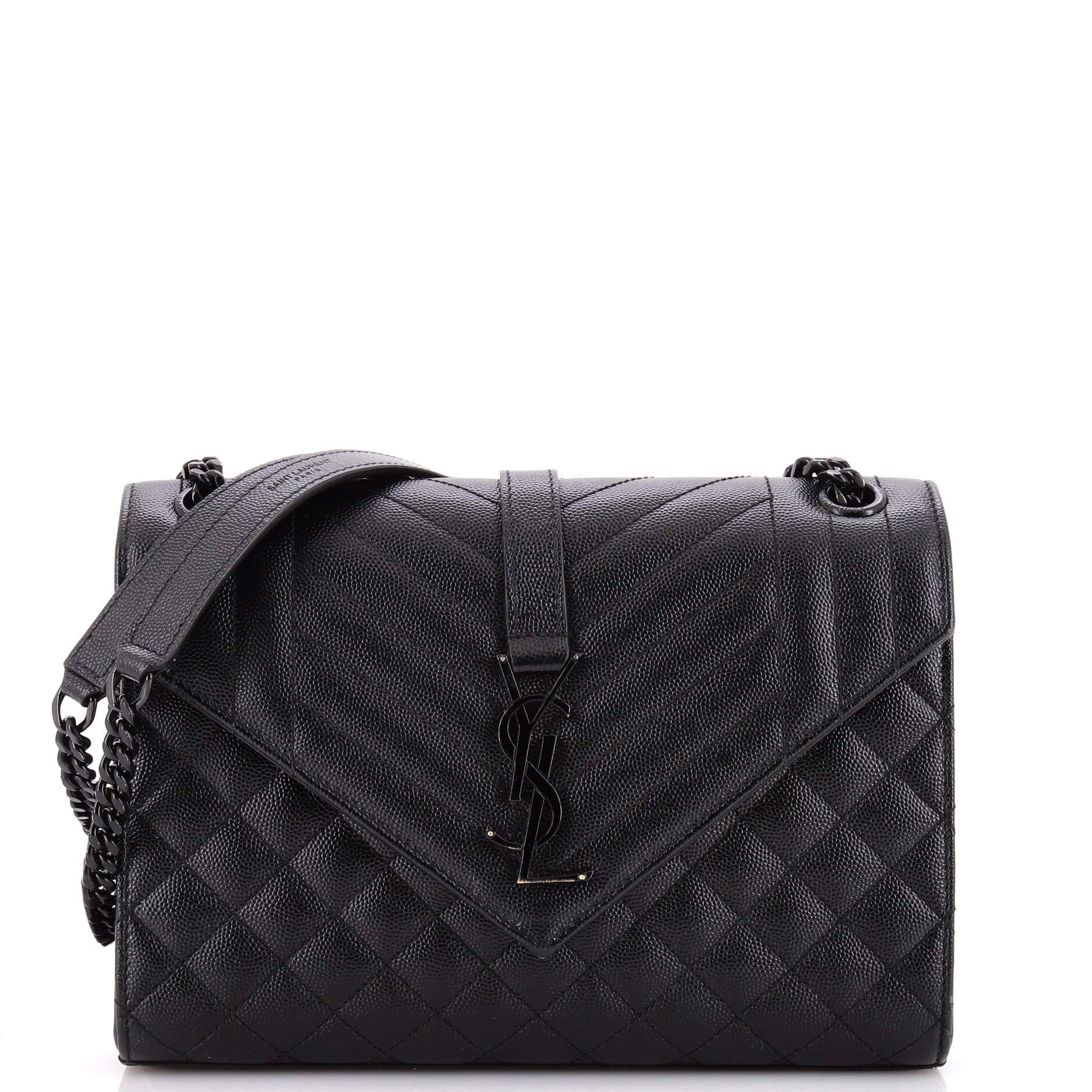 Saint Laurent Paris Classic Monogram Envelope Satchel Size ONE SIZE - 1 Thumbnail