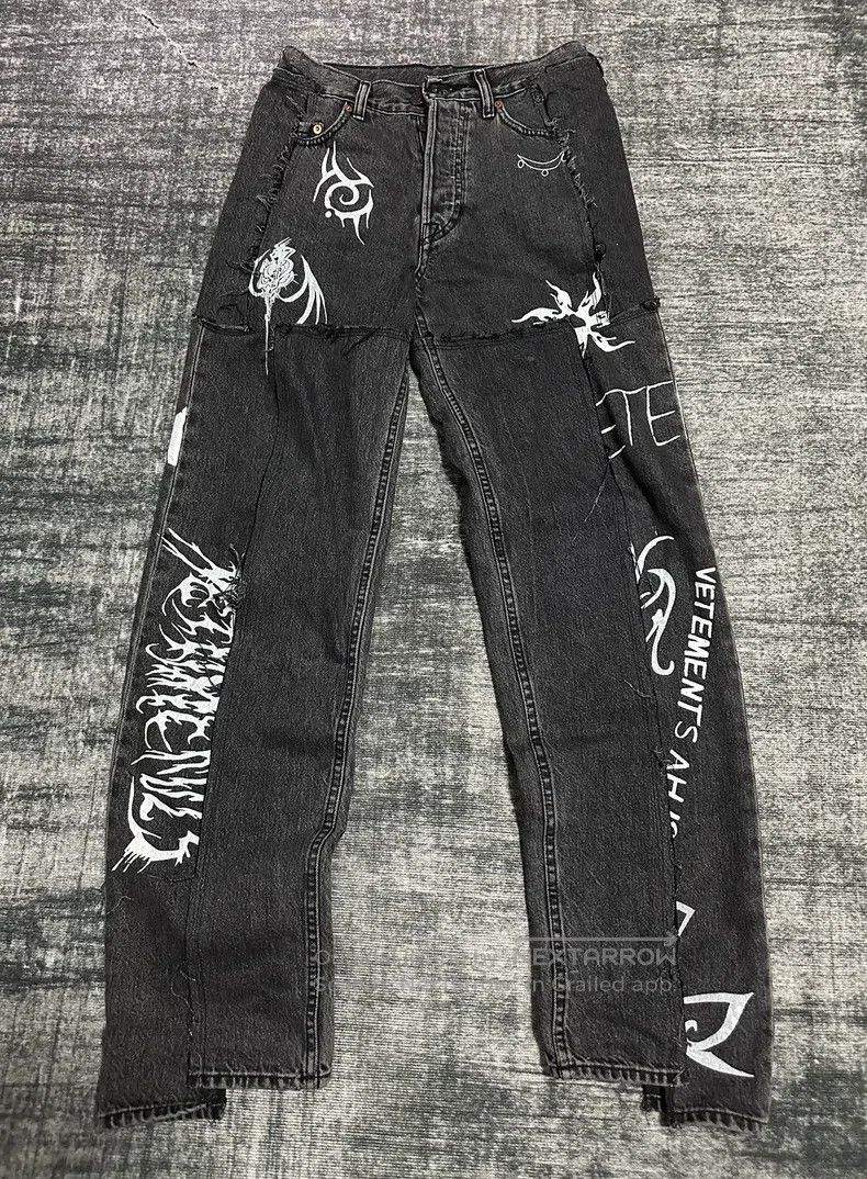 Vetements Vetements size S Denim Pants Size US 27 - 1 Thumbnail