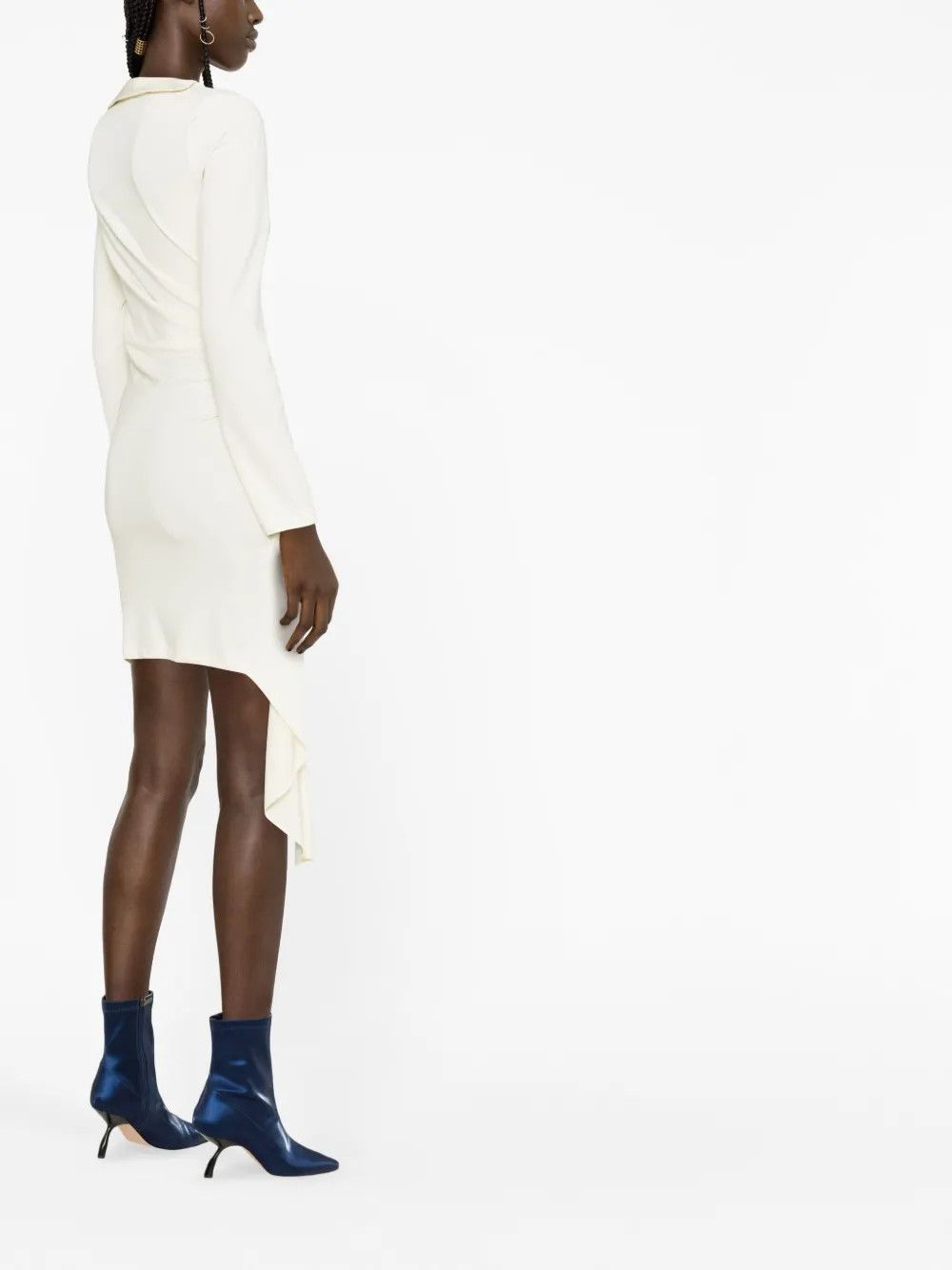 Off-White o1y1225 Mini Dress in Off-White Size XS / US 0-2 / IT 36-38 - 2 Thumbnail