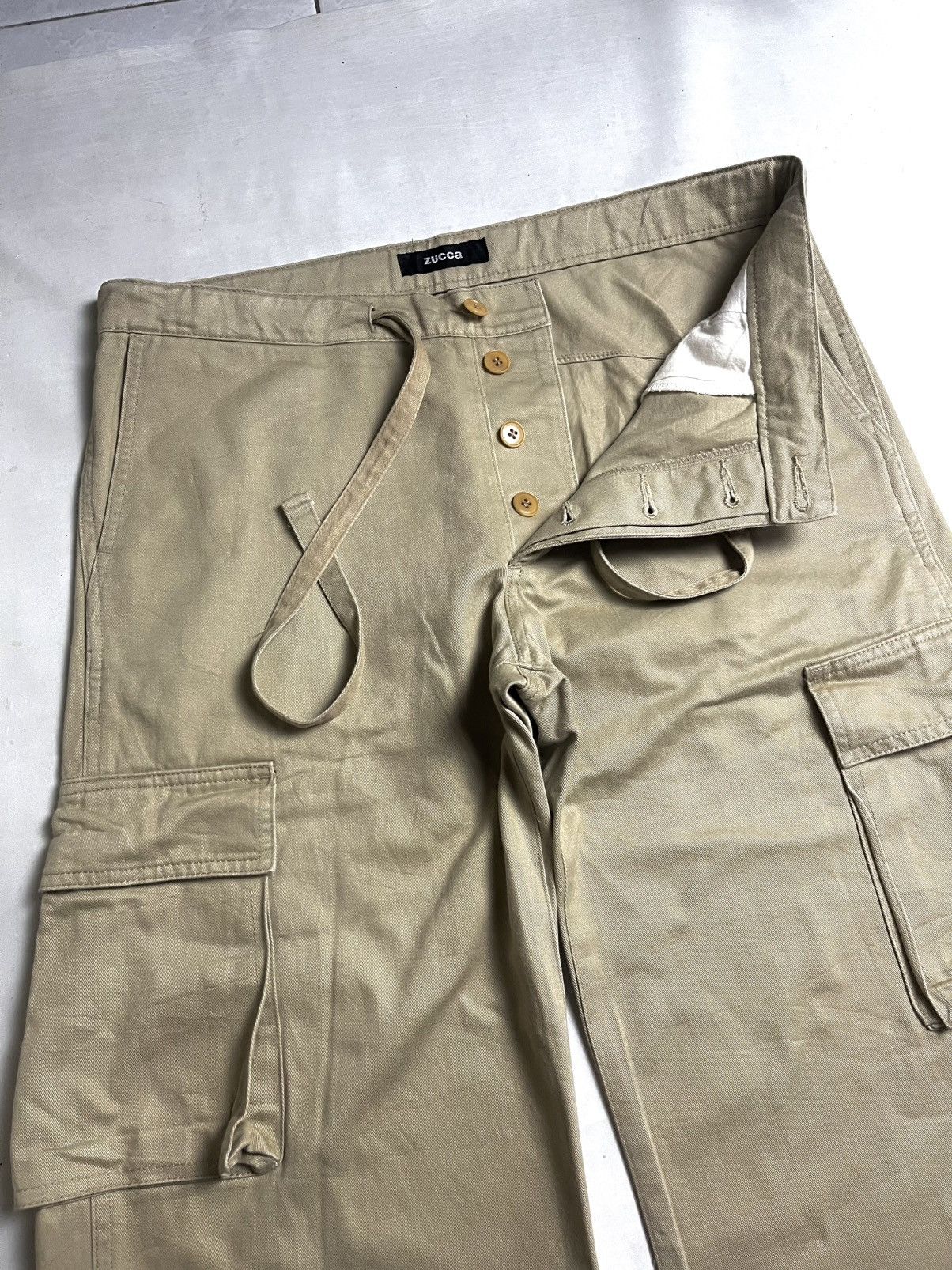Zucca 💸ACCEPT BINDING💸 Zucca issey miyake Cargos pant button fly Size US 34 / EU 50 - 3 Thumbnail