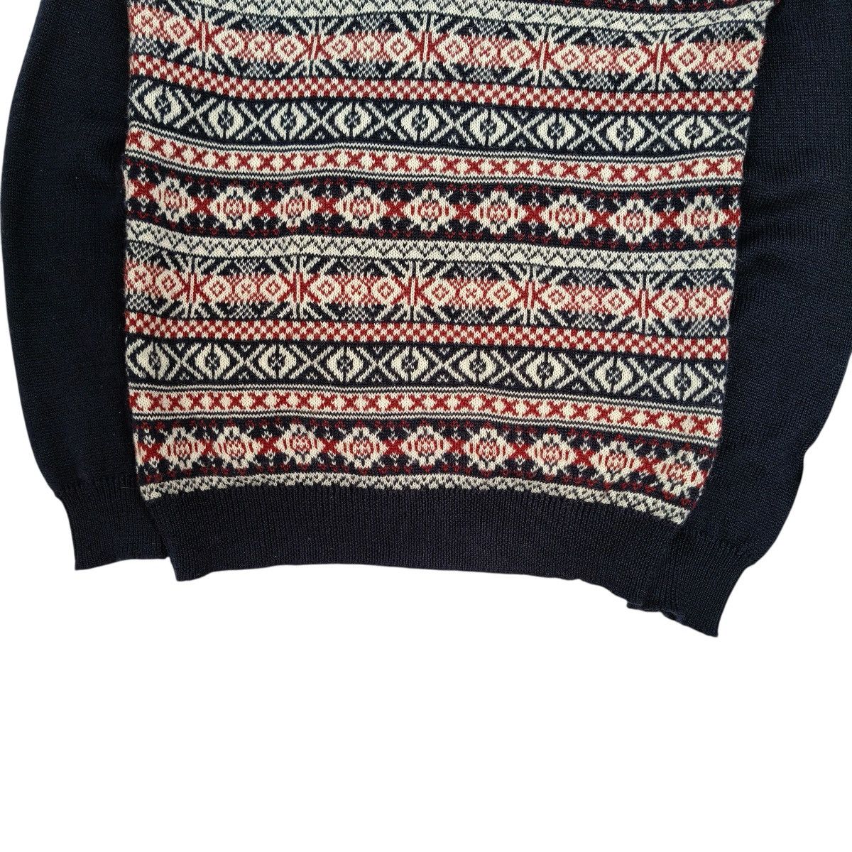 The Difference Vintage The Difference Rupert Patterned Knit Cardigan Button Size M / US 6-8 / IT 42-44 - 7 Thumbnail