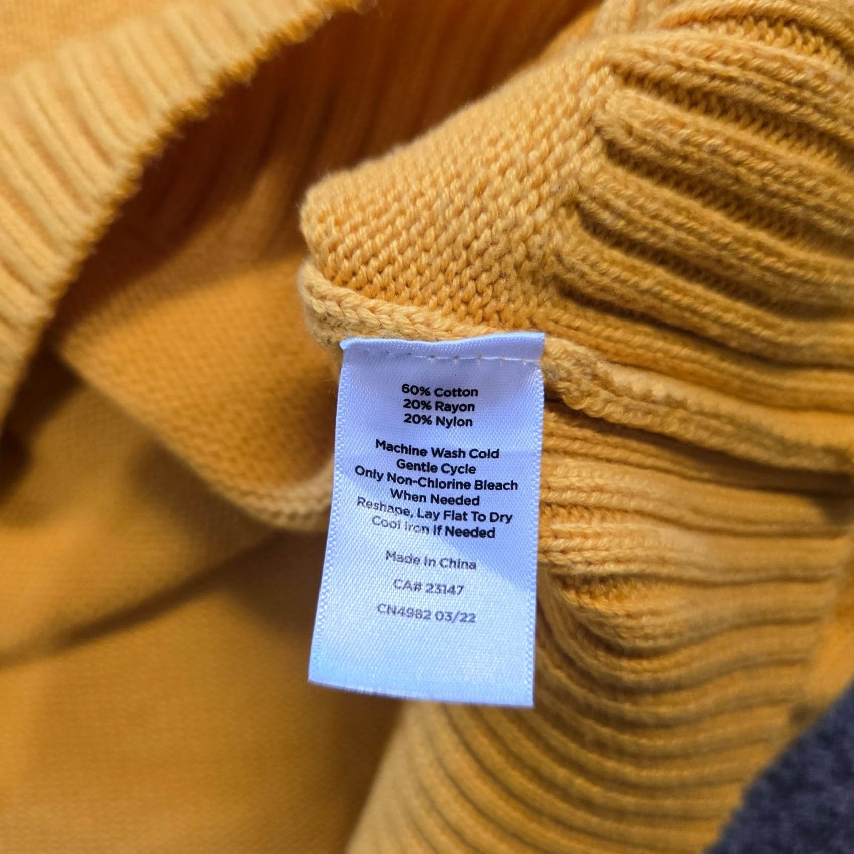 Talbots Talbots Sweater Women Large Petite Yellow Ruffle Trim Long Sleeve Casual Capsule Pullover Knit Crew Neck Mens WomensGirls Size L / US 10 / IT 46 - 7 Thumbnail
