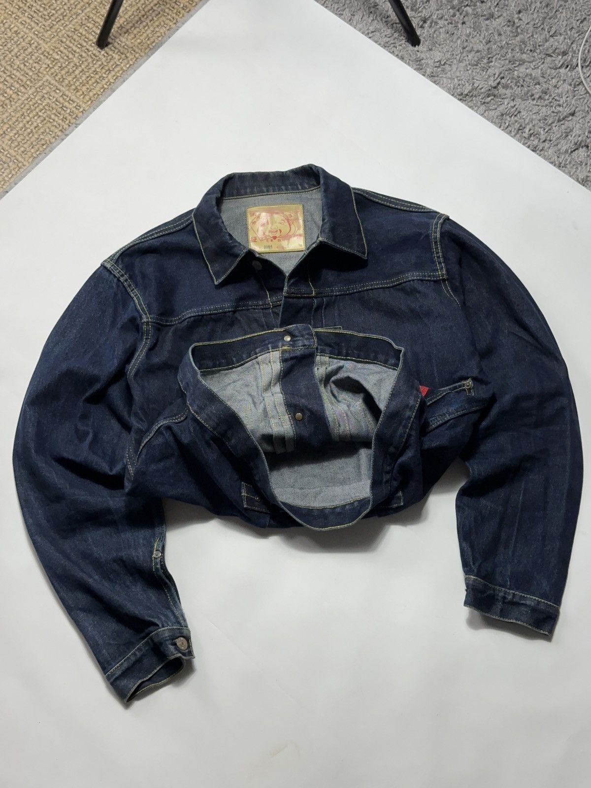 Evisu Evisu Japan Denim Jacket Size US L / EU 52-54 / 3 - 3 Thumbnail