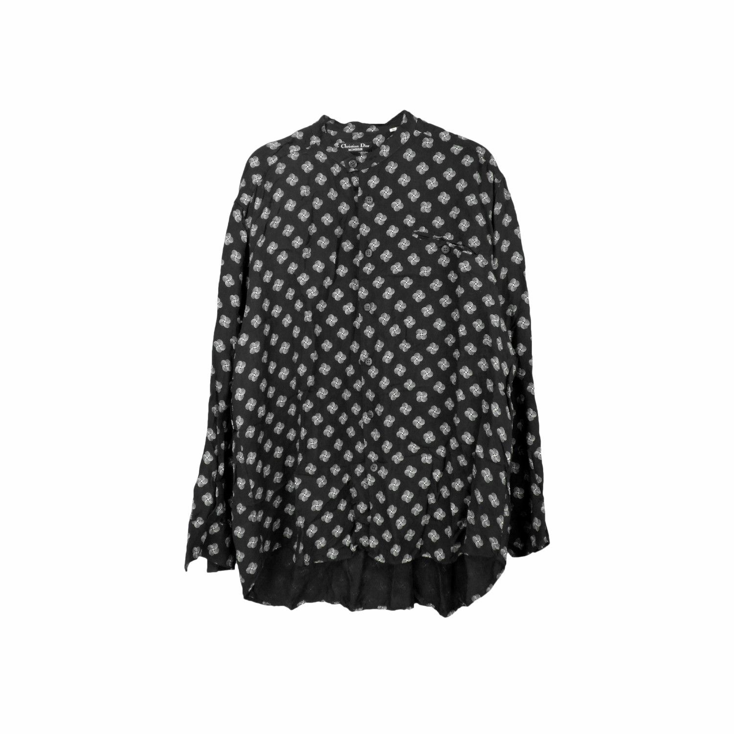 Christian Dior Monsieur CHRISTIAN DIOR MONSIEUR FLOWER MONOGRAM LONG SLEEVE SHIRT Size US L / EU 52-54 / 3 - 1 Thumbnail
