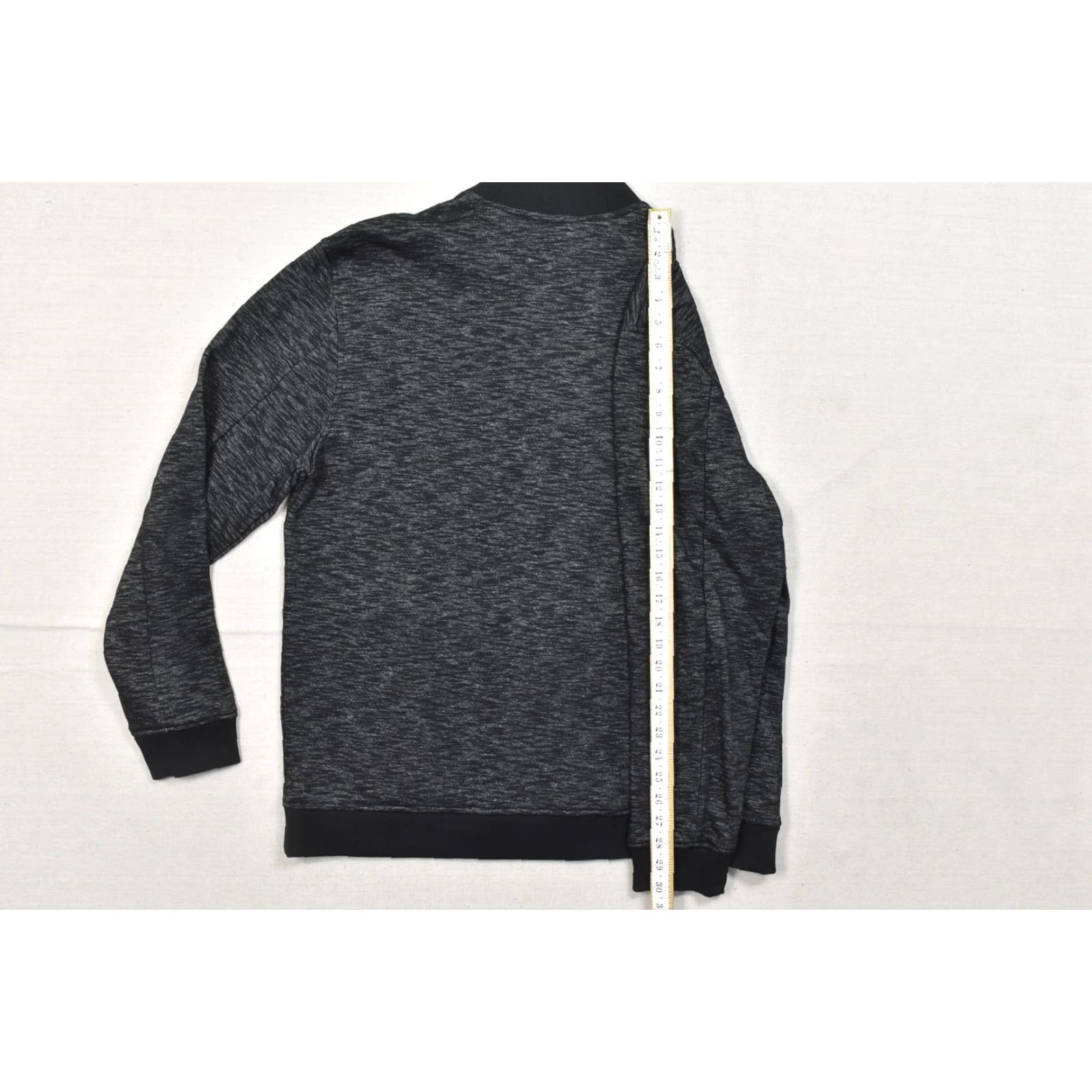 Calvin Klein Calvin Klein Jacket XL Men Full Zip Space Dye Bomber Black Gray Size US XL / EU 56 / 4 - 5 Thumbnail
