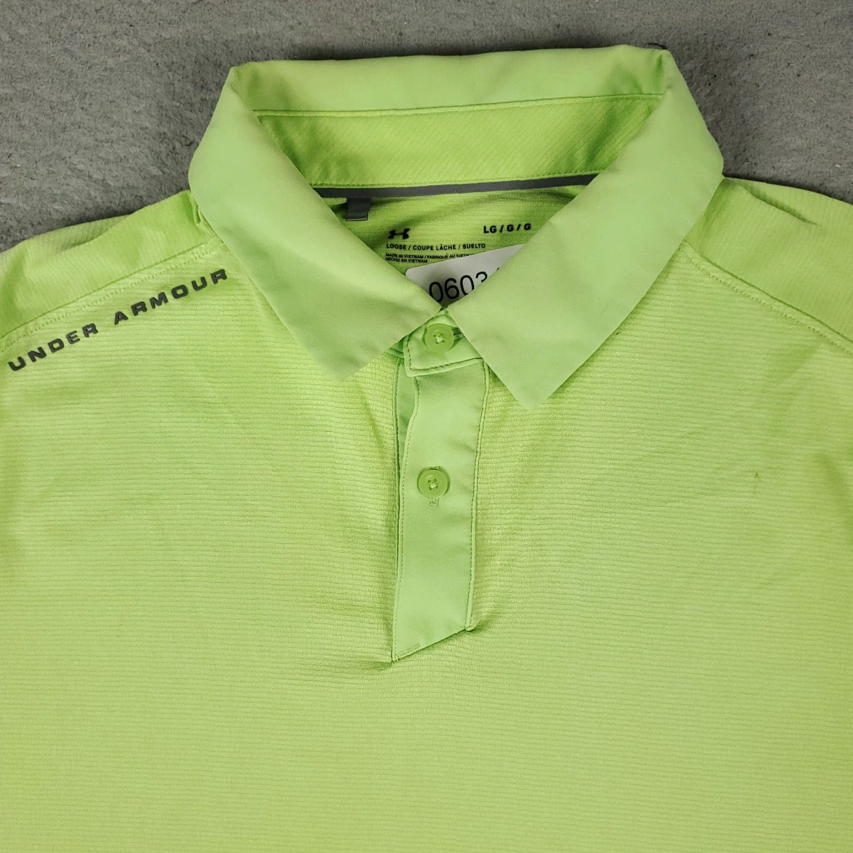 Under Armour Under Armour Polo Shirt Mens Size Large Green Golf Casual Short Sleeve Polo Shirt Under Armour Mens Large Green Golf Casual Short Sleeve Shirt Size US L / EU 52-54 / 3 - 2 Thumbnail