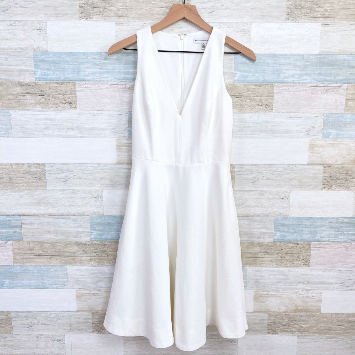 Other Dress The Population Catalina Dress White Cocktail S Size S / US 4 / IT 40 - 1 Preview