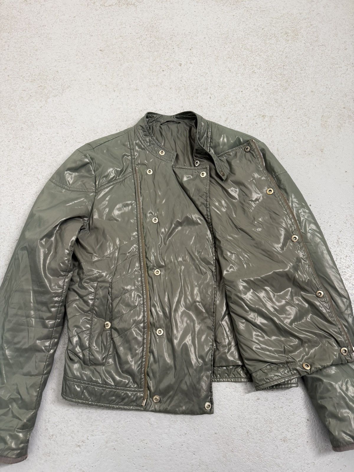 Gucci Gucci FW2007 Asymmetrical Light Jacket Size US M / EU 48-50 / 2 - 12 Thumbnail
