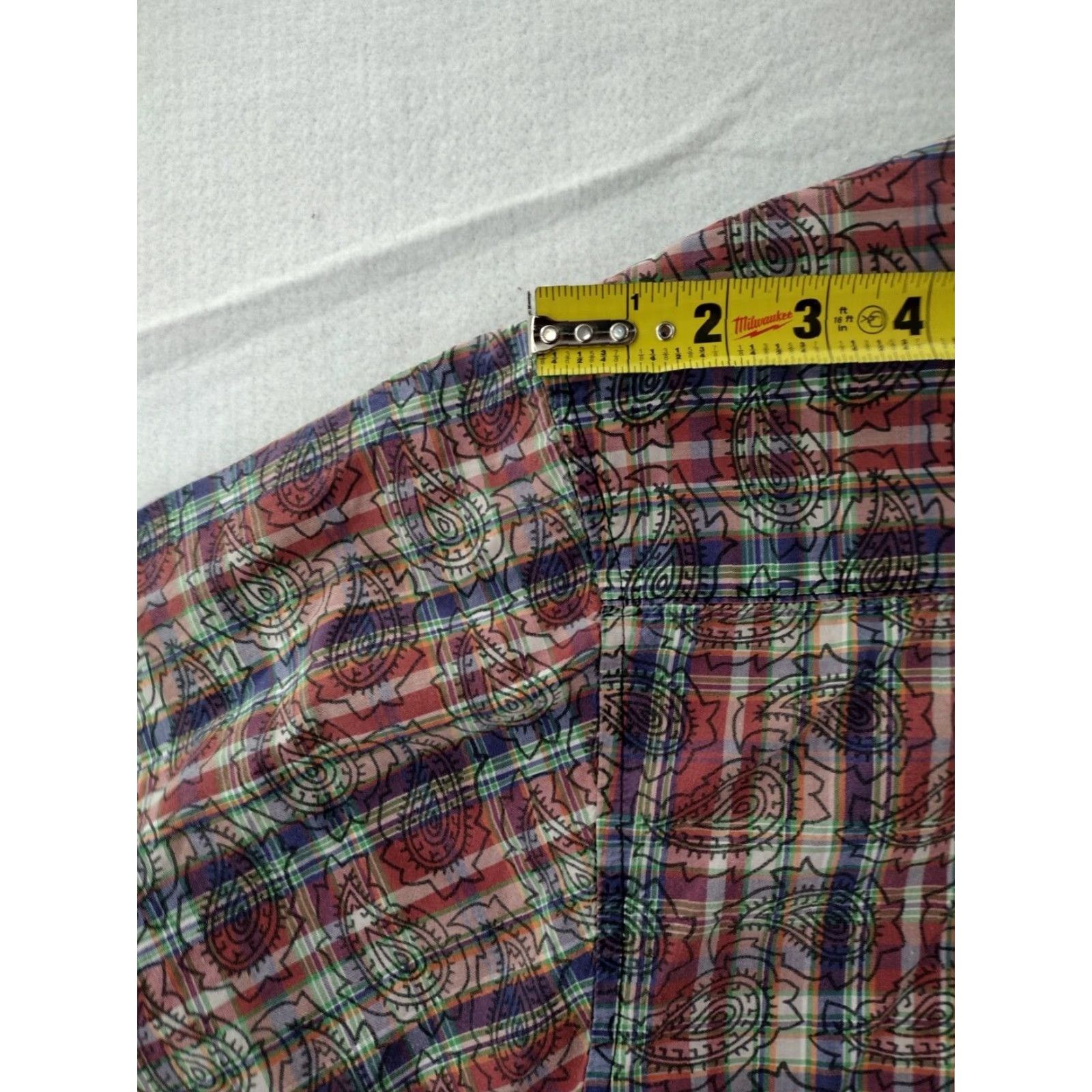 Wrangler VINTAGE Wrangler Shirt Mens XL Paisley Long Sleeve Button-Down 90s Western Gift Quality Cotton Size US XL / EU 56 / 4 - 7 Thumbnail