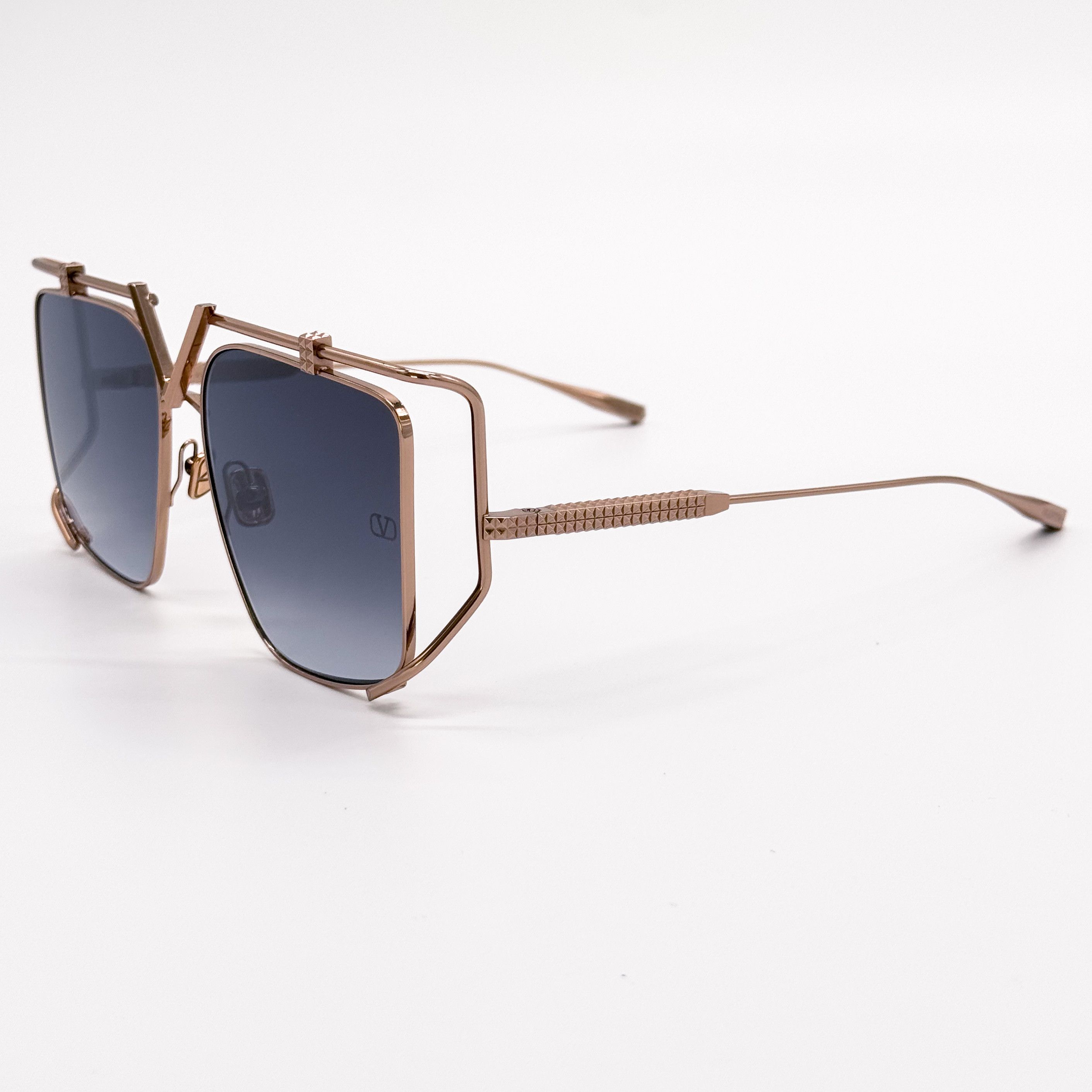 Valentino NEW VALENTINO V-LIGHT VLS-116A GREY TITANIUM SUNGLASSES Size ONE SIZE - 6 Thumbnail