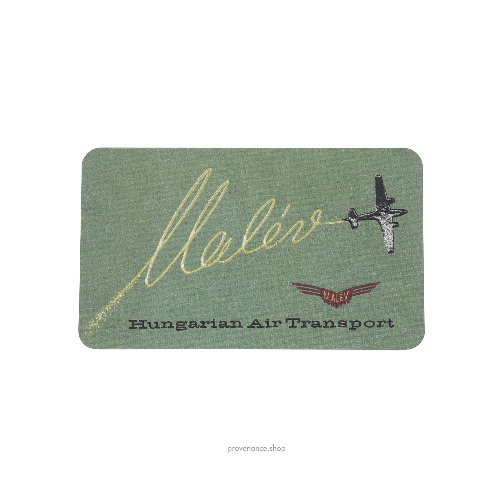 Louis Vuitton 🔴 Airline Label Postcard Sticker- Hungarian Air Transport Size ONE SIZE - 1 Thumbnail