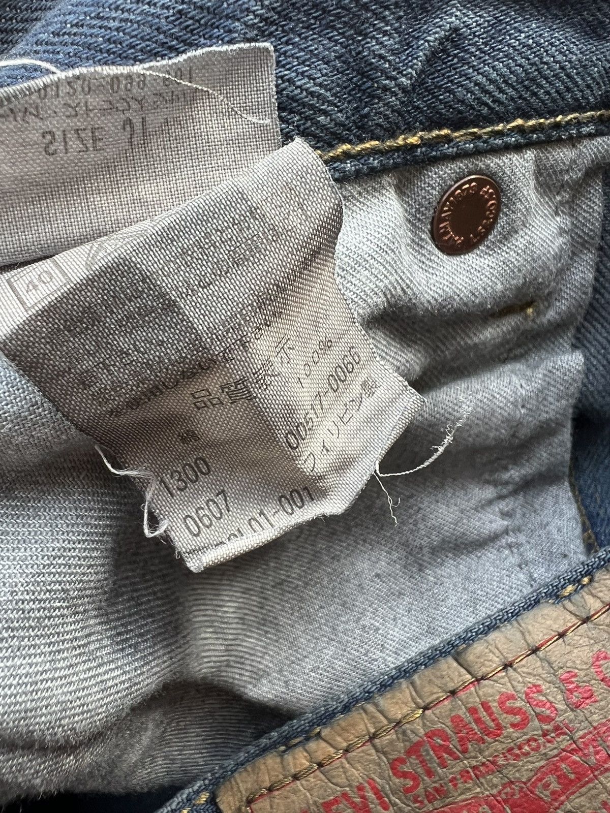 Levi's Vintage 2007 Levi’s 517 Bleached Waxed Denim Bootcut Jeans Size US 30 / EU 46 - 22 Thumbnail