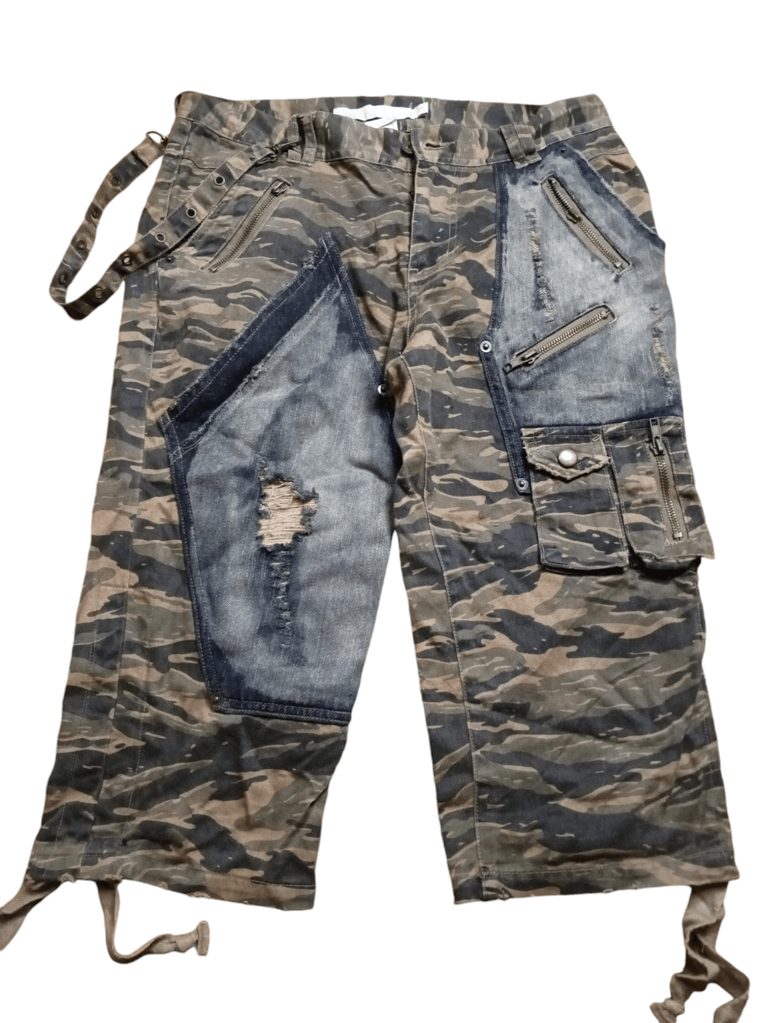 Japanese Brand CLONEDEVGRU CAMO TIGET 3Q MULTIPOCKET RARE Size US 31 - 1 Thumbnail