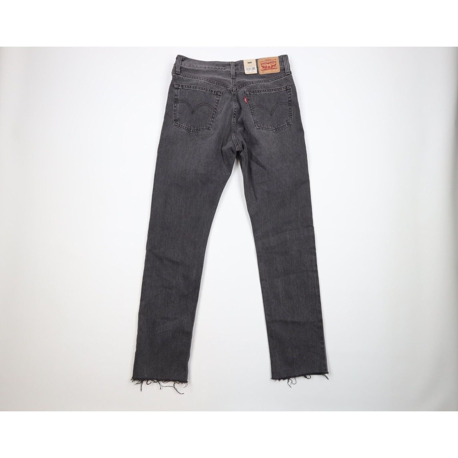 Levi's × Vintage Deadstock Vintage Y2K Levis 501xx Button Fly Raw Hem Jeans Size 26" / US 2 / IT 38 - 8 Thumbnail