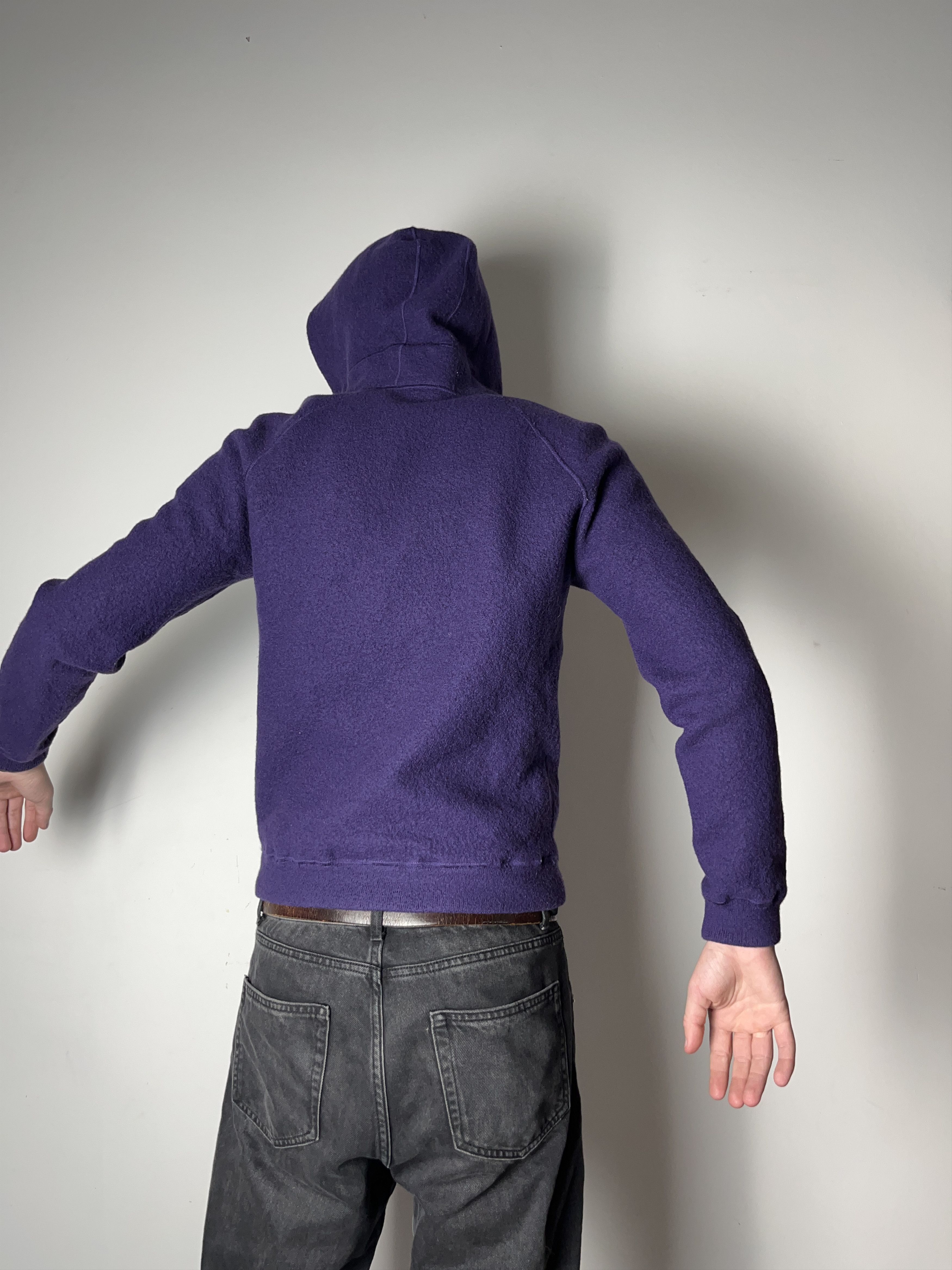 Jil Sander 🔥Jil Sander Cropped Wool Knit Jacket Hoodie Raf Simons Vibe Size US S / EU 44-46 / 1 - 14 Thumbnail