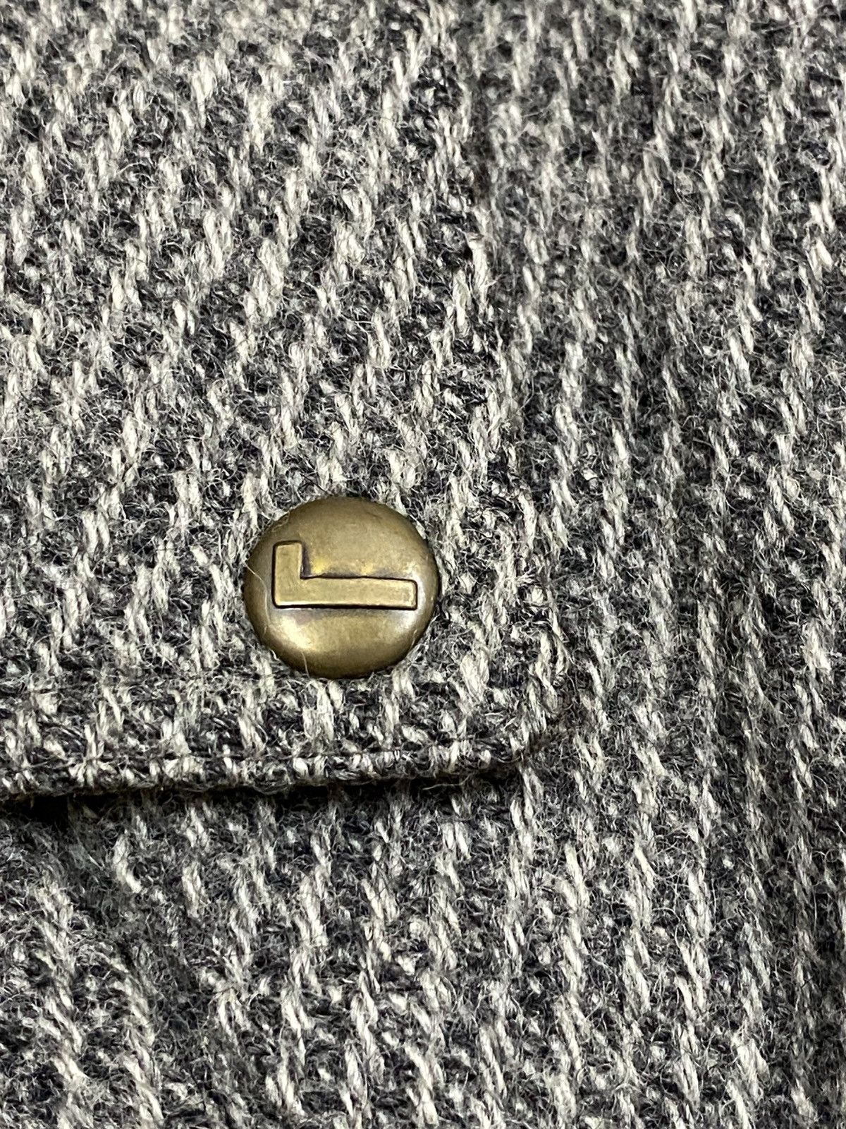 Lancel Vintage Lancel Wool Jacket Issey Miyake Style Size US L / EU 52-54 / 3 - 7 Thumbnail