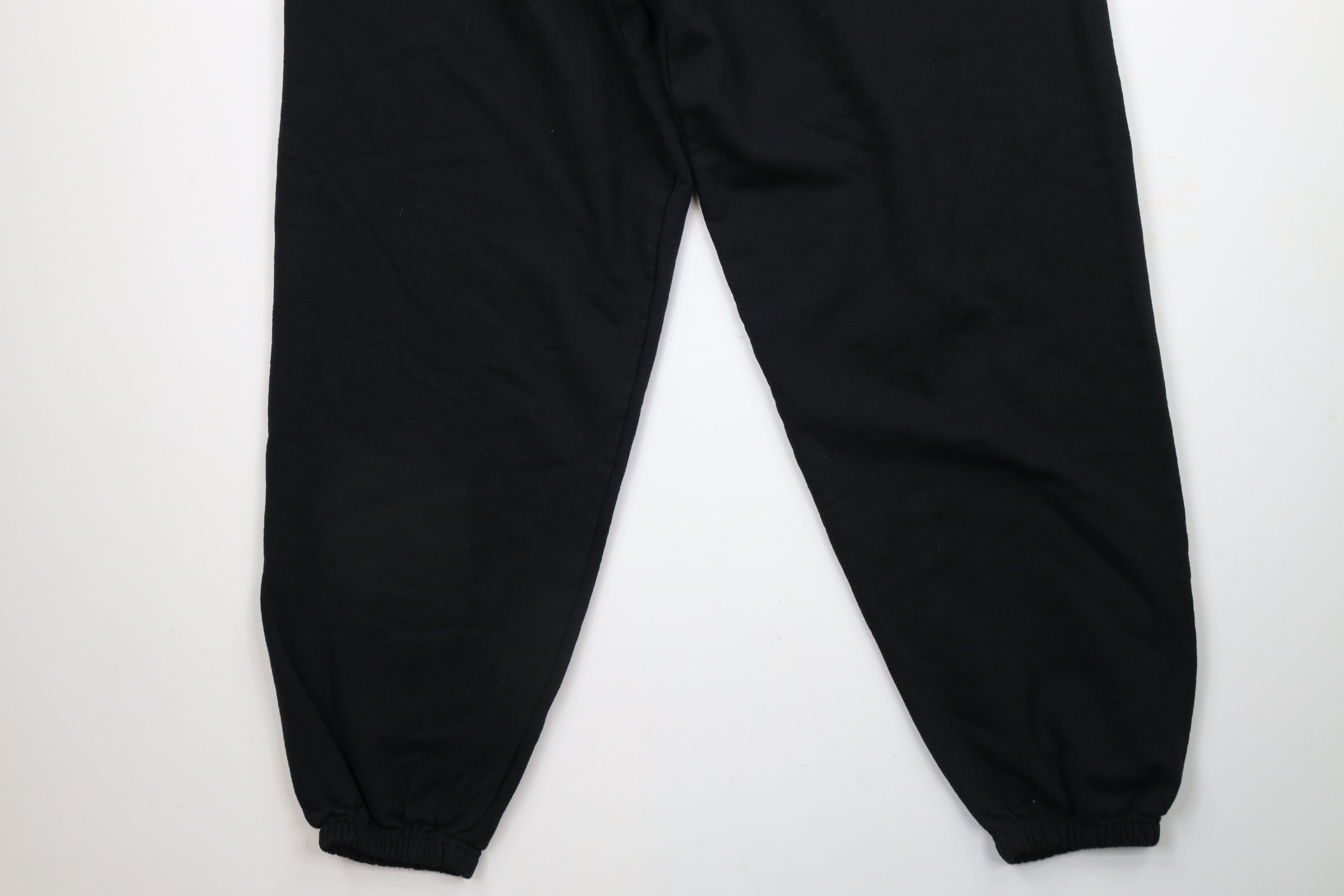 Champion × Vintage Vintage Champion Heavyweight Cuffed Sweatpants Joggers Black Size US 40 / EU 56 - 4 Thumbnail