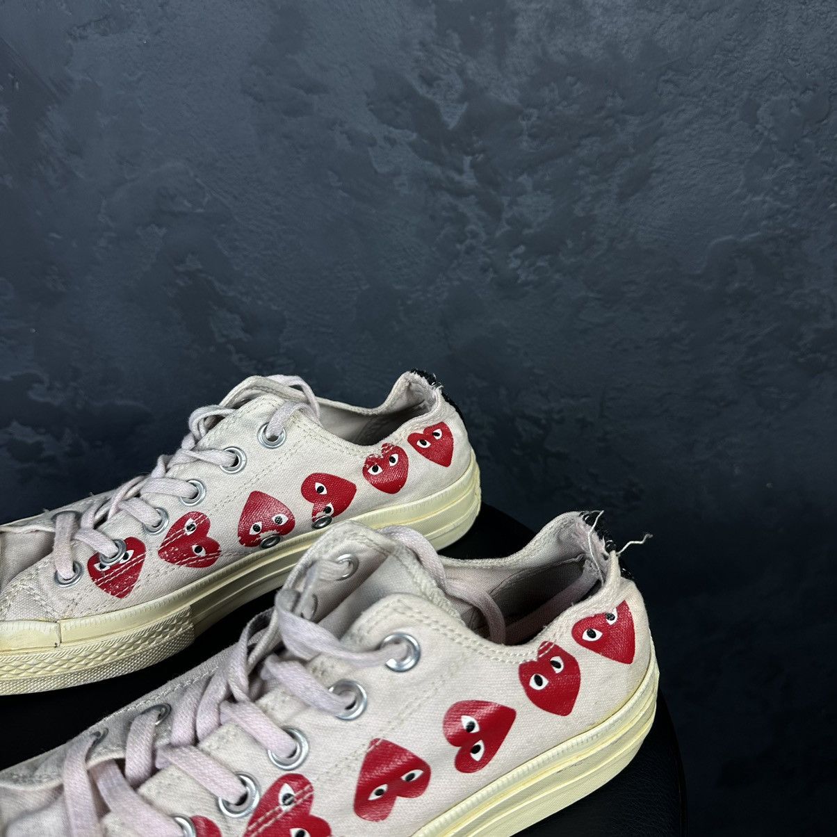 Comme des Garcons Comme Des Garcons Play Converse Chucks All Star Multi Heart Size US 6.5 / IT 36.5 - 3 Thumbnail