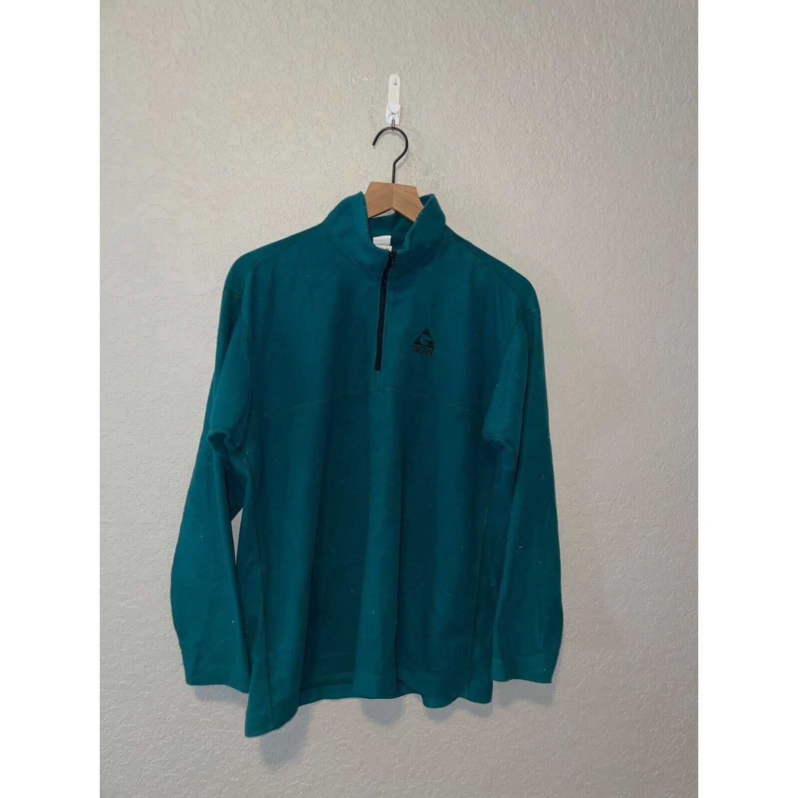 Vintage Vintage Gerry Fleece Sweatshirt Polyester Green VTG 90s M Size US M / EU 48-50 / 2 - 1 Thumbnail