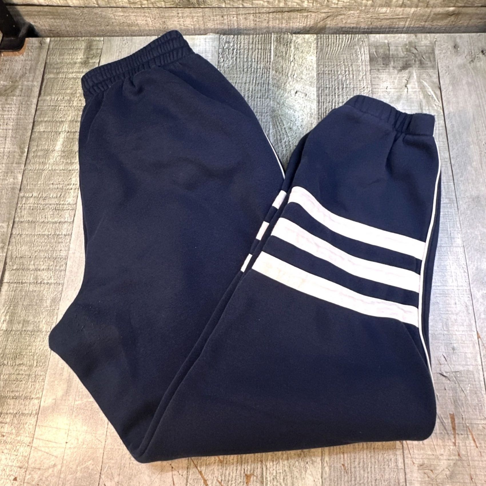 Adidas Adidas Men’s Jogging Pants Blue Size S Sweatpants Regular Activewear Pants Mens Size US 29 - 5 Thumbnail