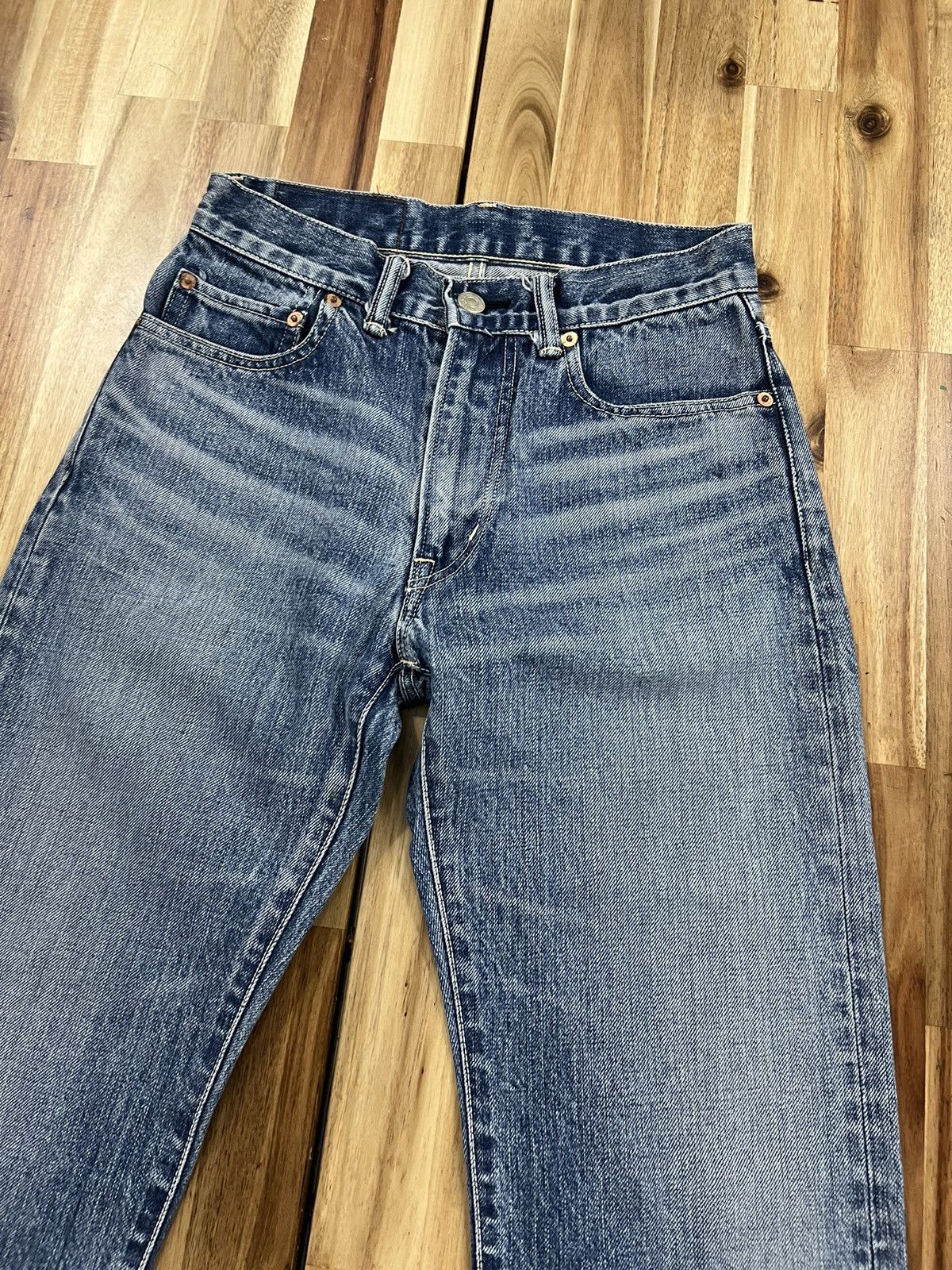 Blue Blue Japan Blue Blue Japan Denim Jeans Size US 28 / EU 44 - 2 Thumbnail