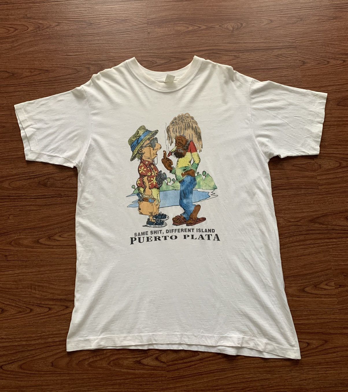 image of Art Puerto Plata in White, Men's (Size XL)