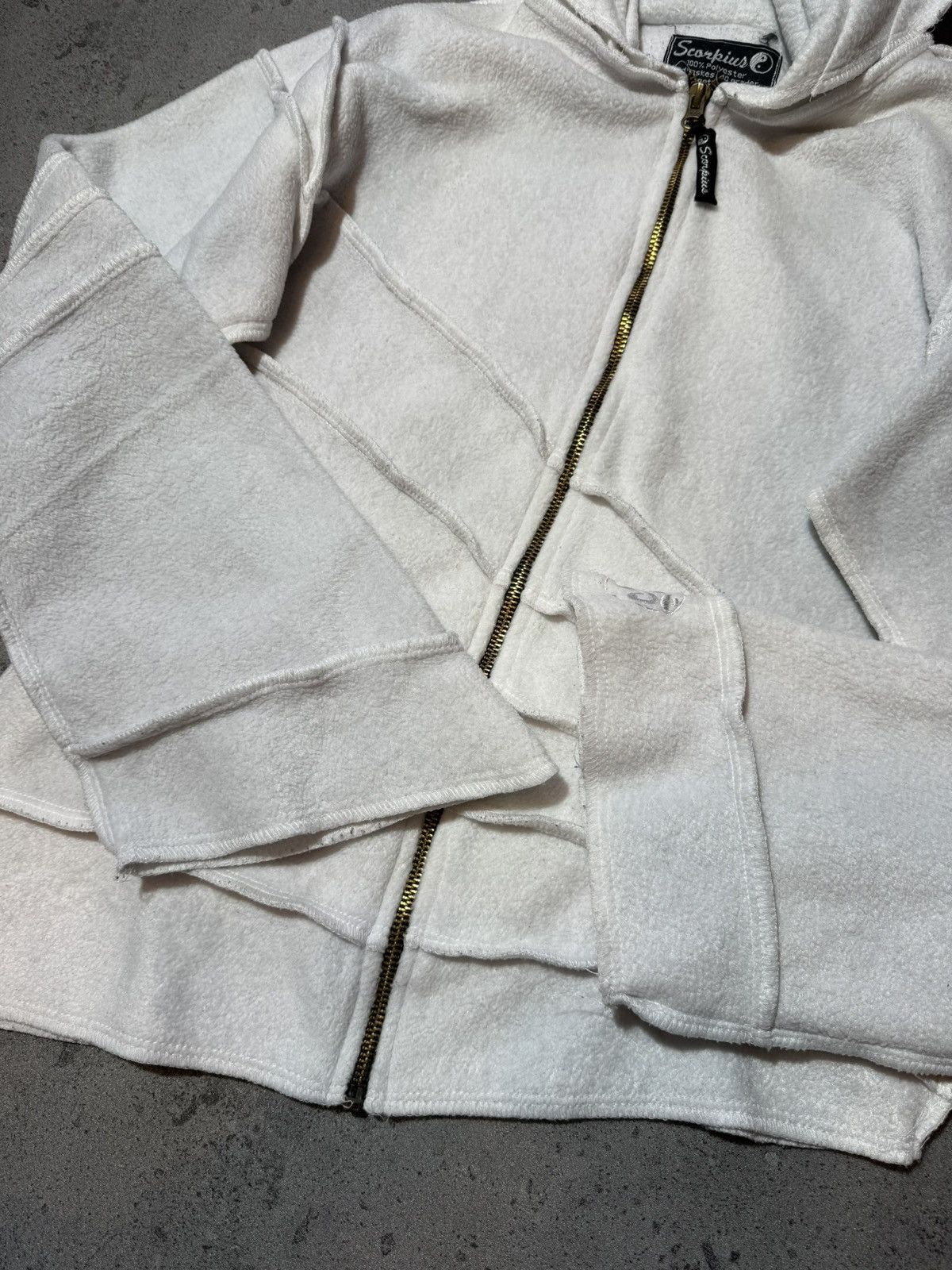 Japanese Brand × Vintage Vintage Avantgarde asymmetrical pointed hood hoodie Size M / US 6-8 / IT 42-44 - 6 Thumbnail