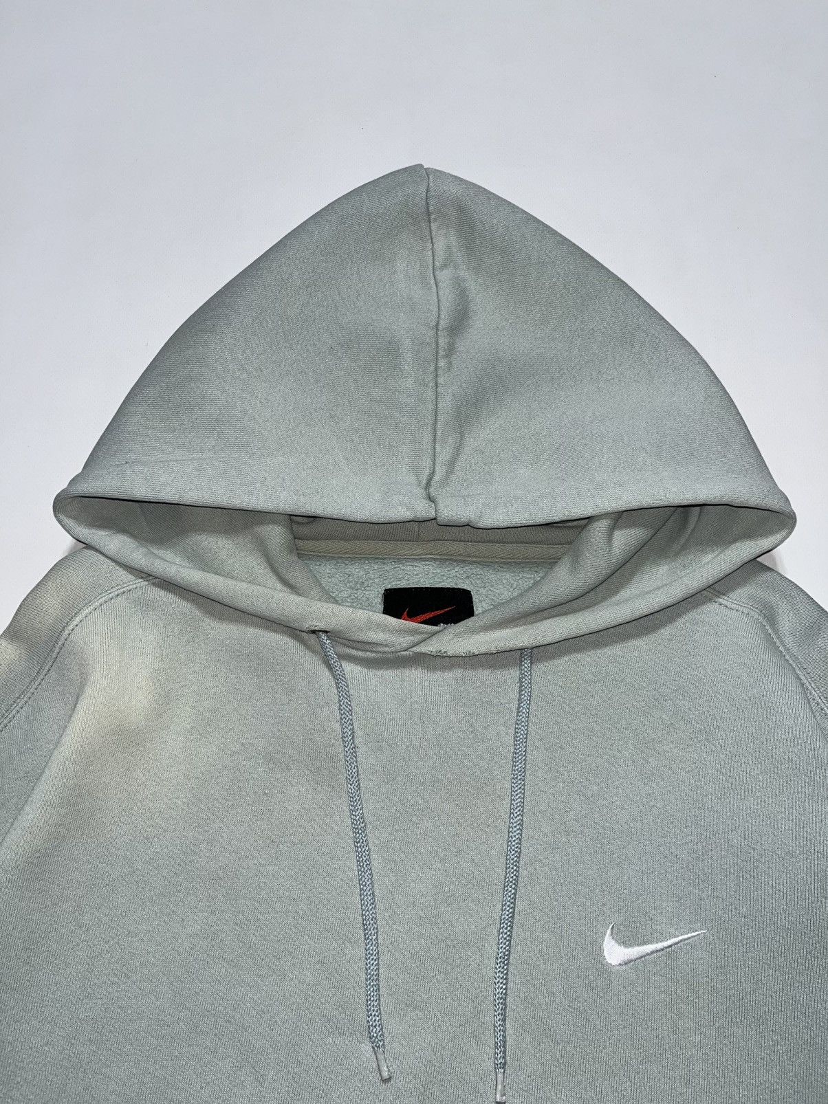 Nike Vintage 90’s Nike perfectly faded blue hoodie Size US L / EU 52-54 / 3 - 2 Thumbnail