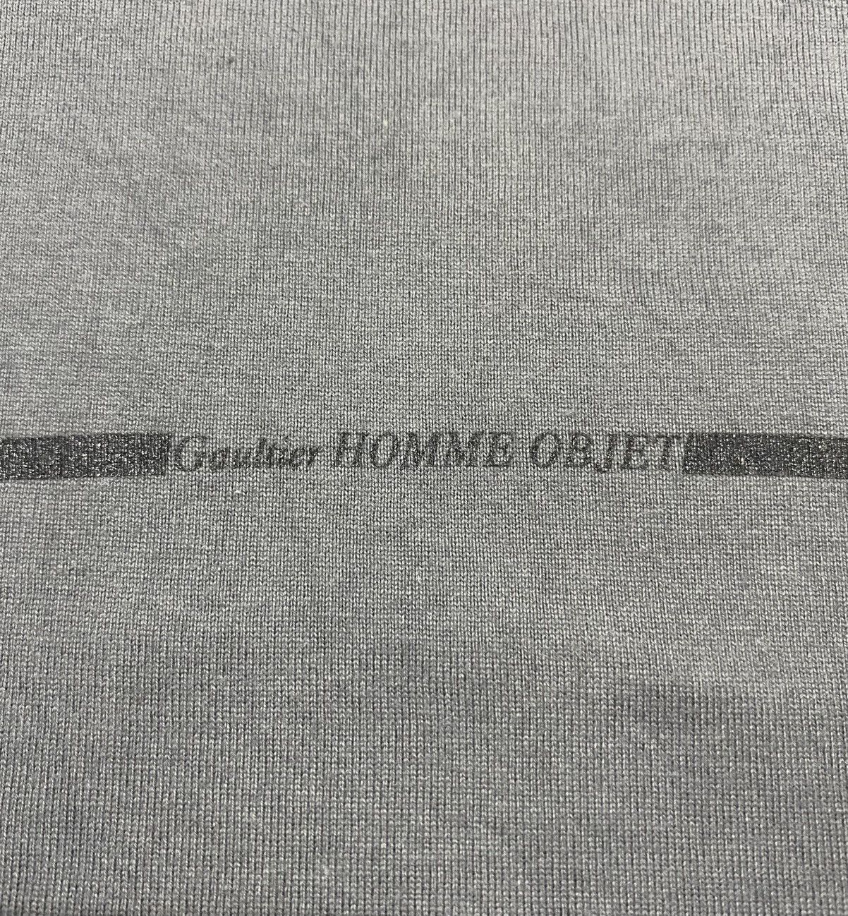 Gaultier Homme Objet Gaultier Homme Objet Simple Design Charcoal T-Shirts Size US S / EU 44-46 / 1 - 2 Thumbnail