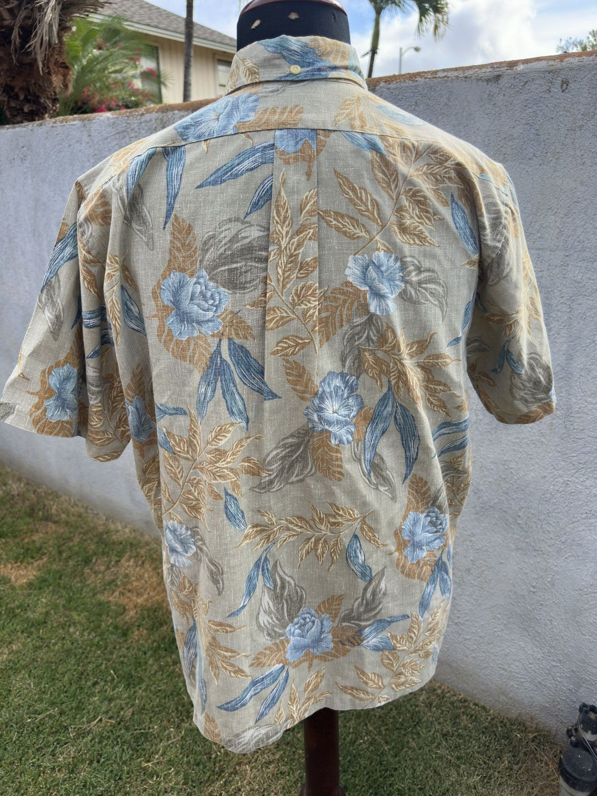 Reyn Spooner Reyn Spooner Hawaiian Print Multicolored 3/4 Button Men's L Size US L / EU 52-54 / 3 - 2 Thumbnail