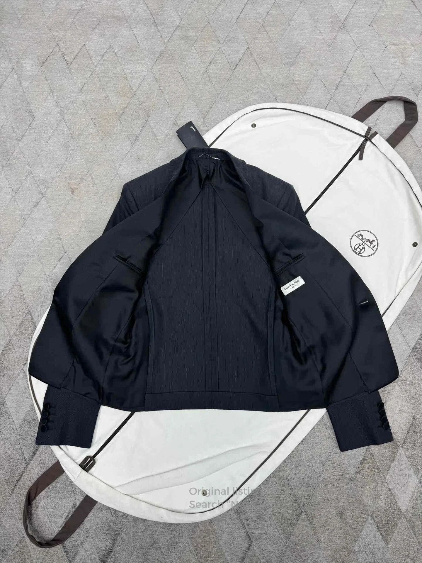 Saint Laurent Paris Saint Laurent Smoking Blazer. Size US S / EU 44-46 / 1 - 3 Thumbnail