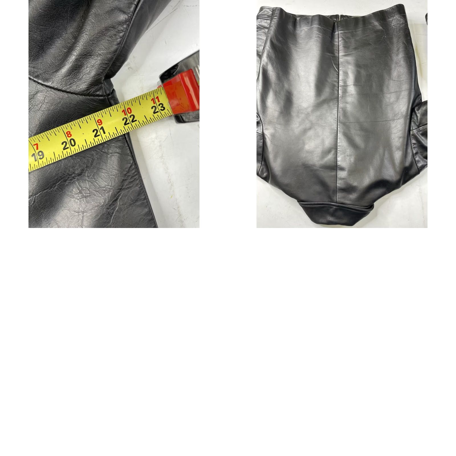 Gap VINTAGE Gap Men's Leather Jacket Black Full Zip 90s XS Regular Zippered Quilted Liner Size US XS / EU 42 / 0 - 8 Thumbnail