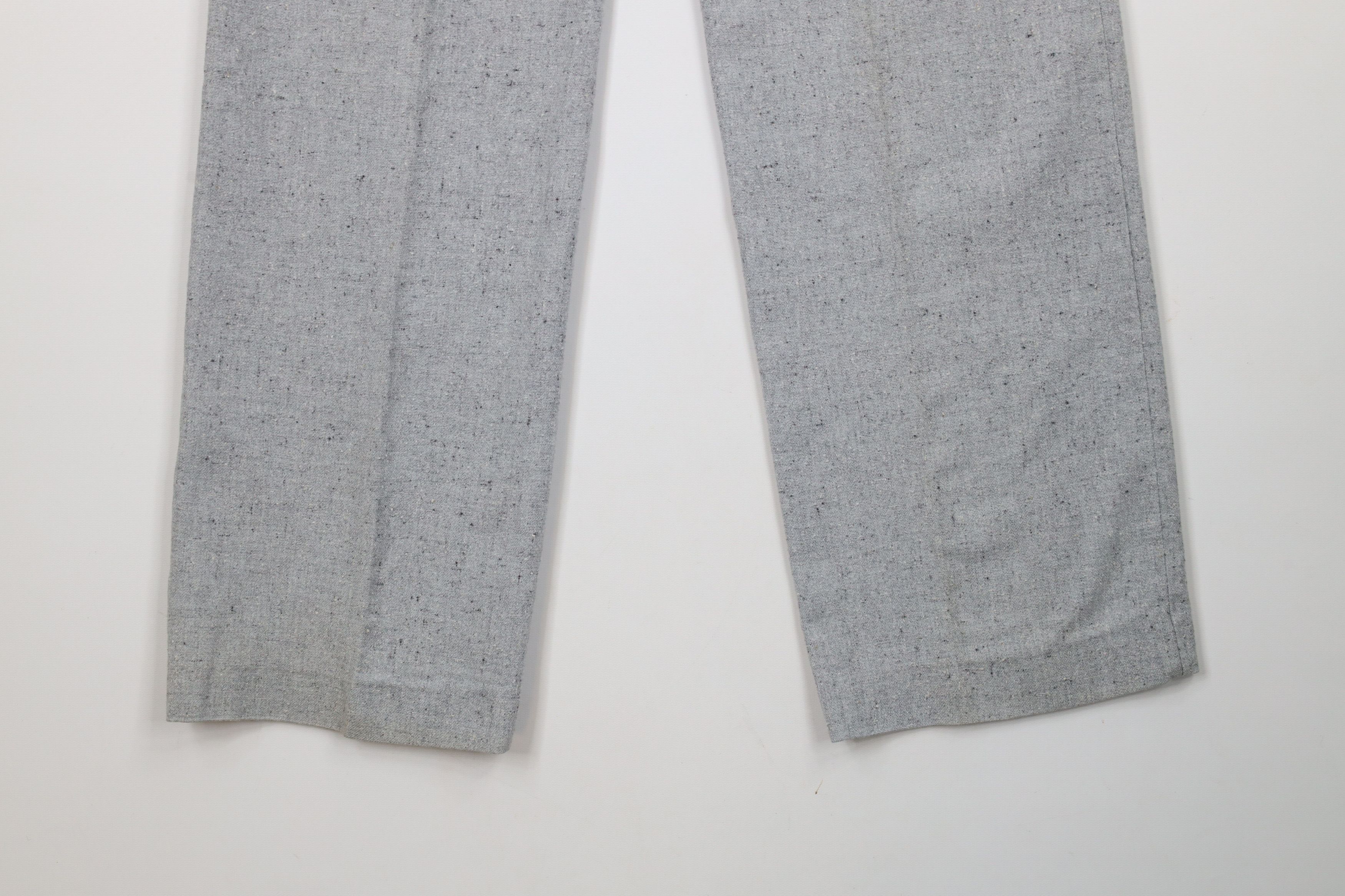Vintage Vintage 60s 70s Rockabilly Tweed Wide Leg Chino Pants USA Size US 28 / EU 44 - 15 Thumbnail