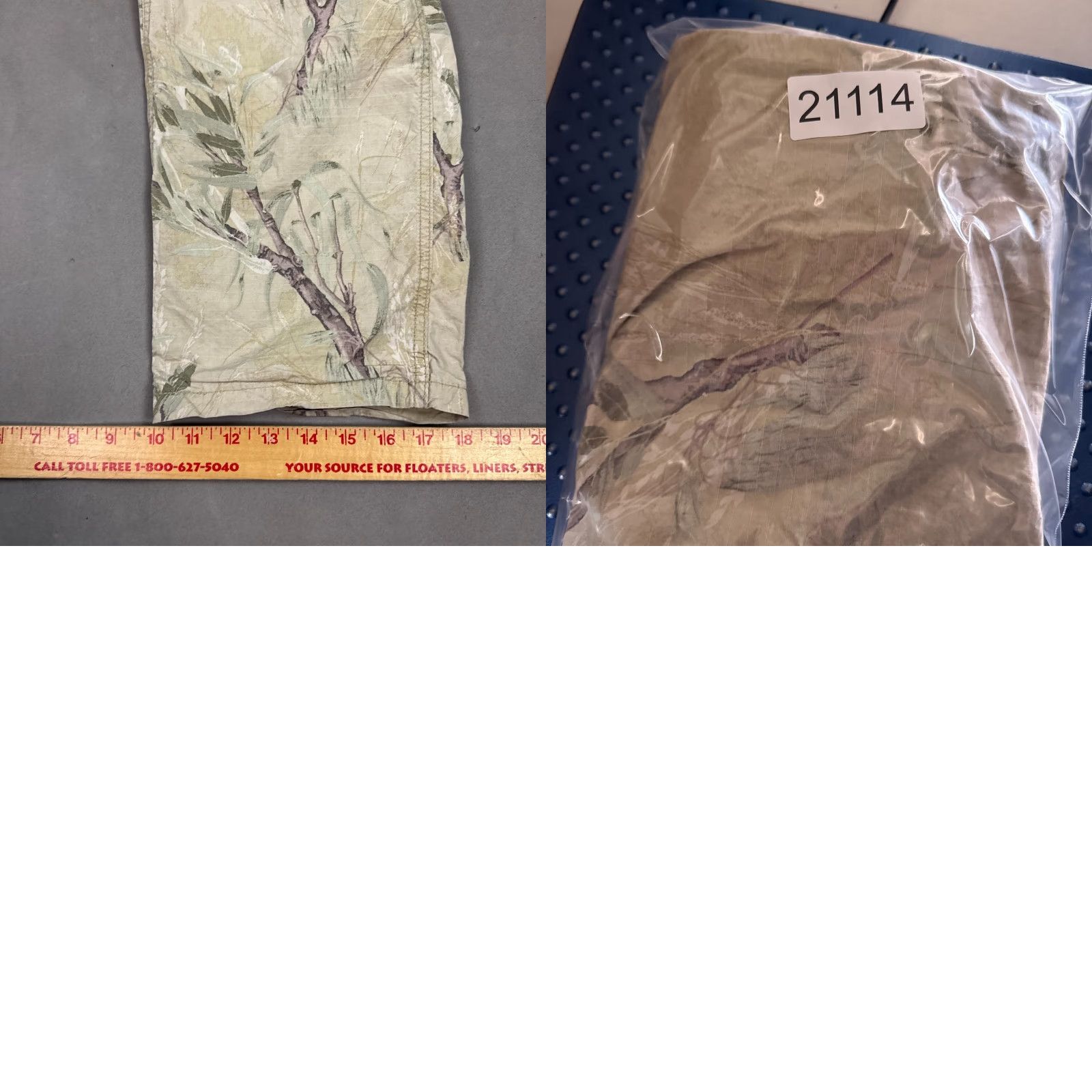 Levi's Levis Pants Mens 32x28 Beige Cargo Parachute Foliage Camo Ripstop Lightweight Size US 32 / EU 48 - 11 Thumbnail