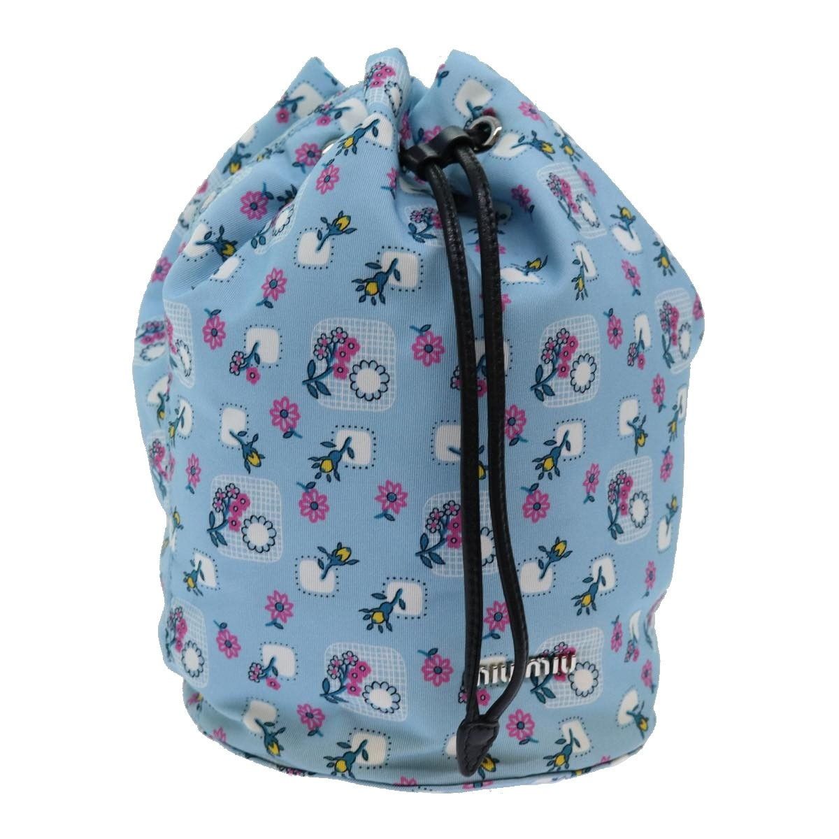 Miu Miu Drawstring Pouch Nylon