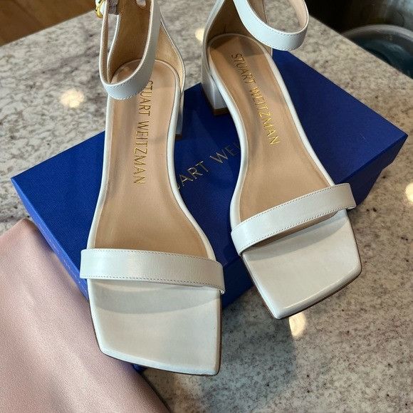 Stuart Weitzman Stuart Weitzman Nudistjune block-heel sandals -‎ NWT - 8.5 Size US 8.5 / IT 38.5 - 9 Thumbnail