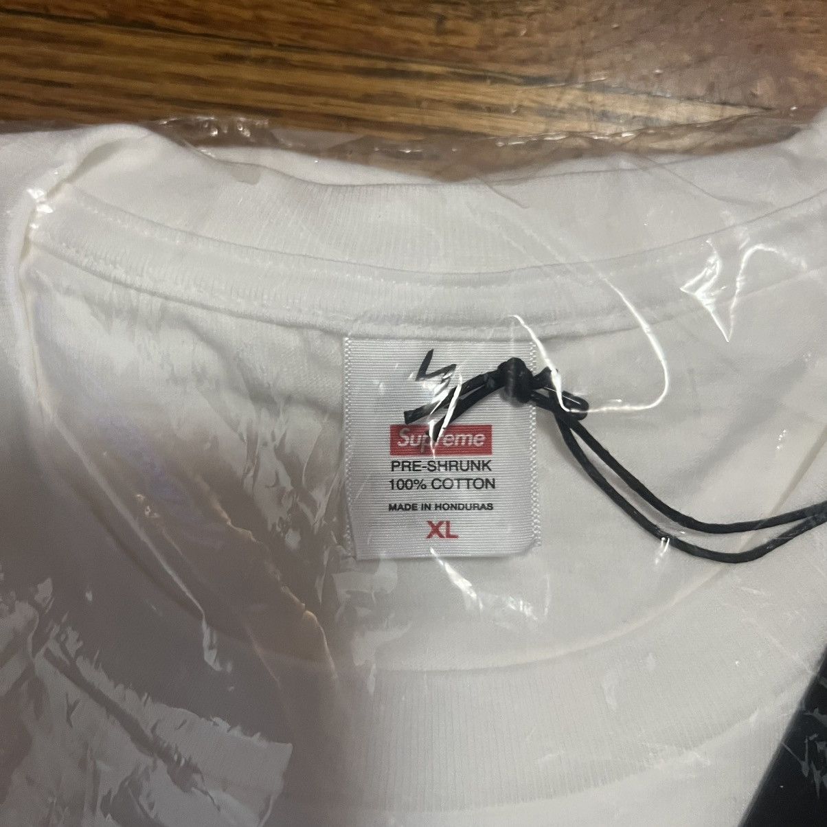 Supreme Supreme Ys By Yohji Yamamoto Star Tee White Size: XL Size US XL / EU 56 / 4 - 3 Thumbnail