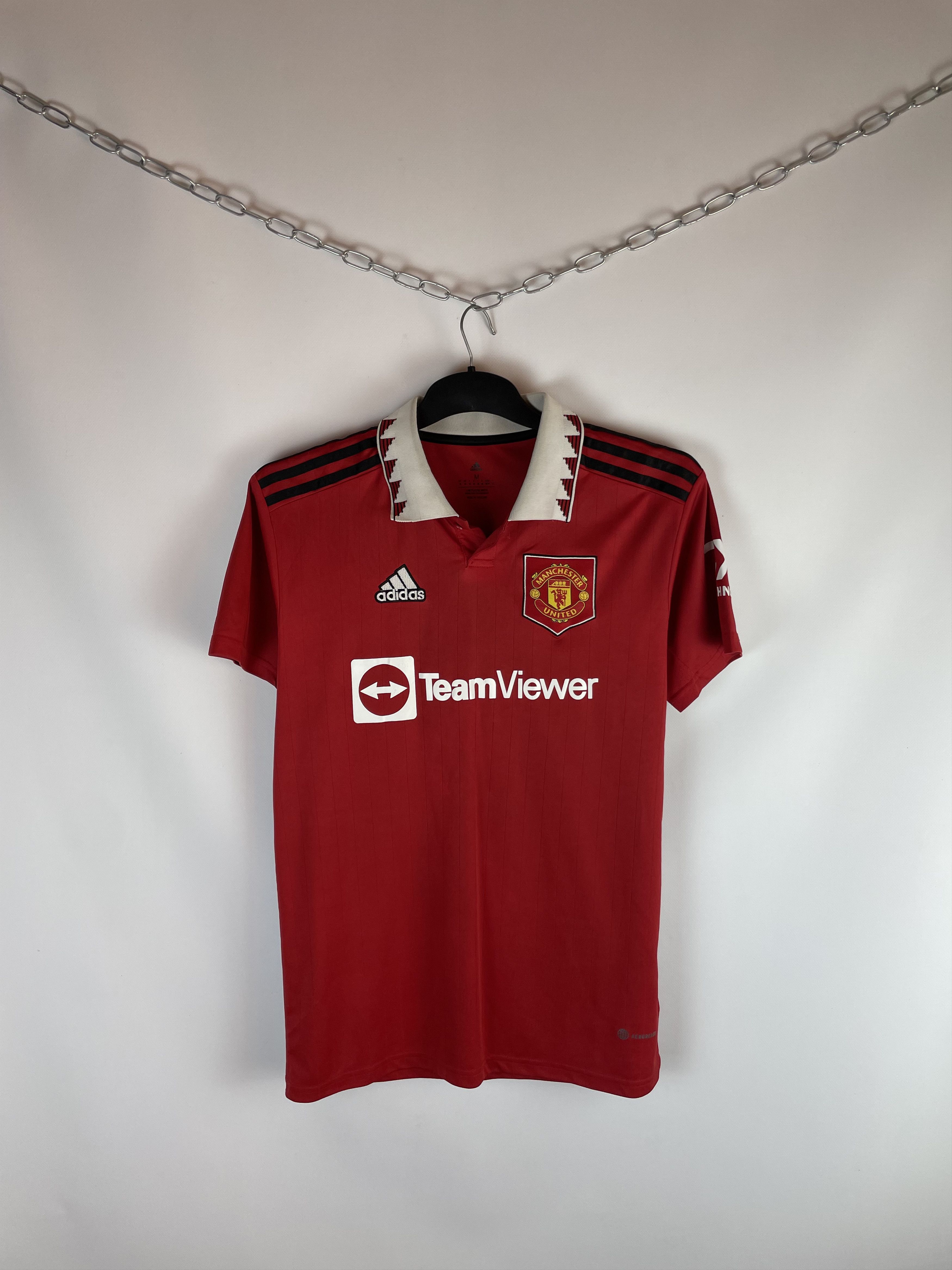 Adidas Vintage Adidas Manchester United Jersey Size US M / EU 48-50 / 2 - 1 Thumbnail