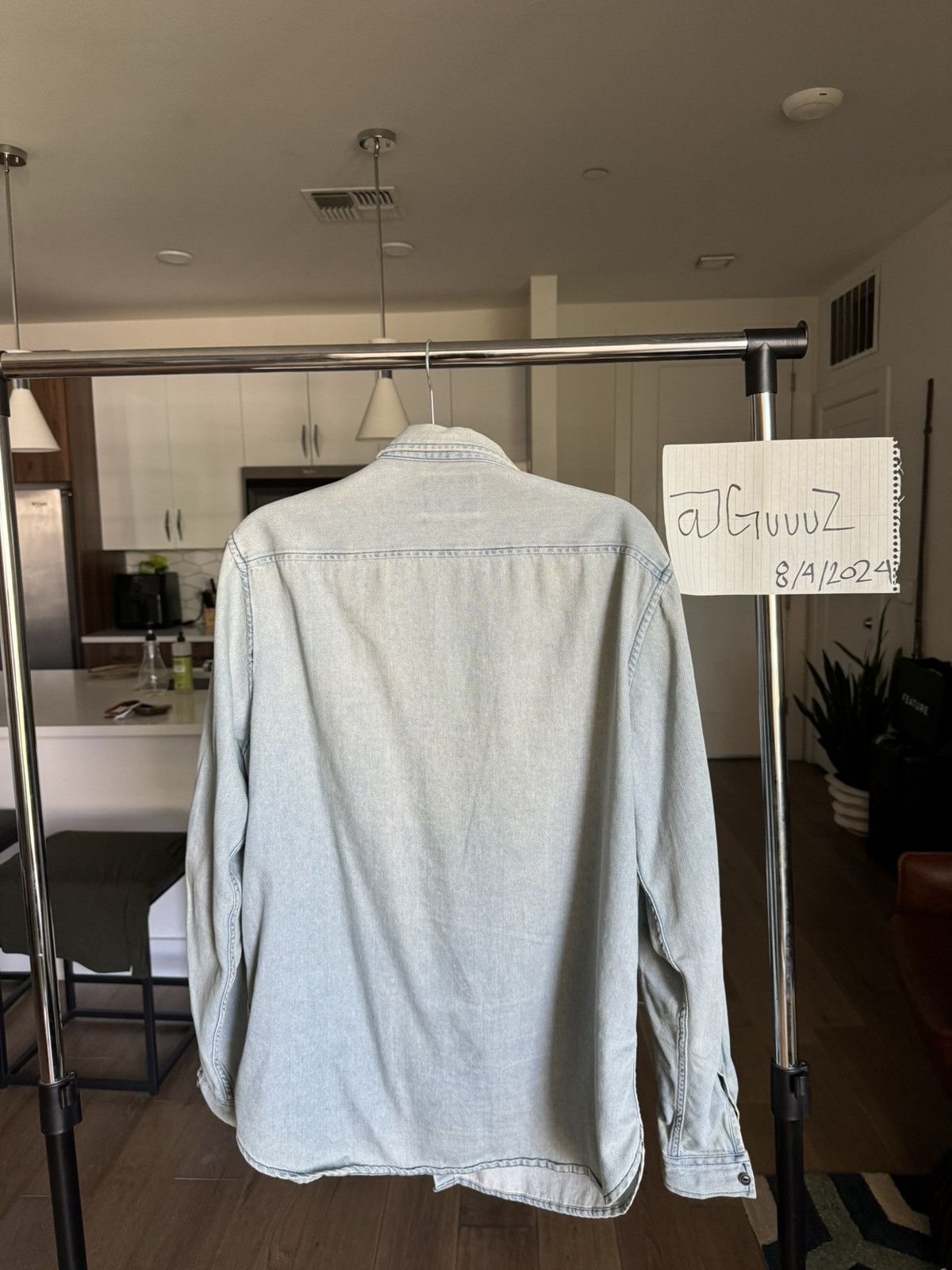 Zara Zara denim button up Size US XL / EU 56 / 4 - 2 Thumbnail