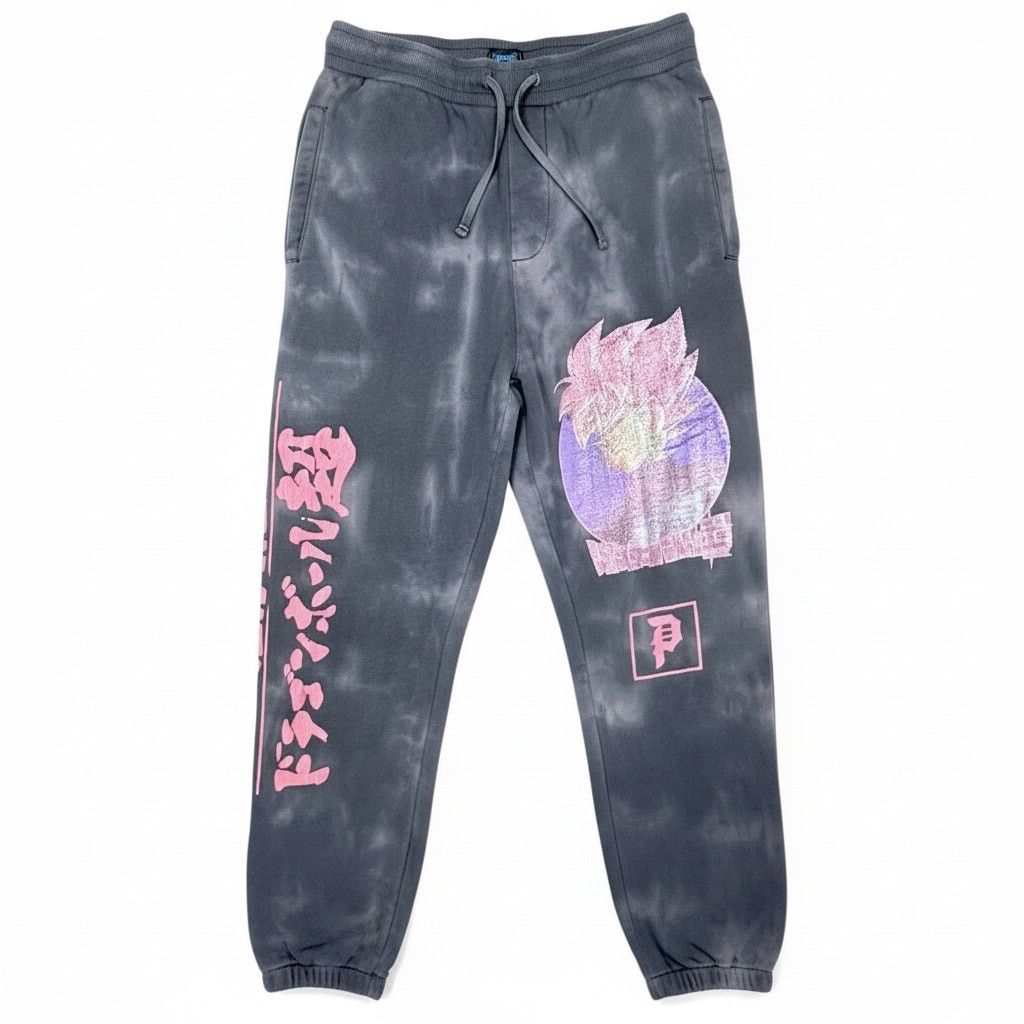 Primitive Primitive x Dragon Ball Z Super Saiyan Rose Men's S Sweats Size US 28 / EU 44 - 1 Thumbnail